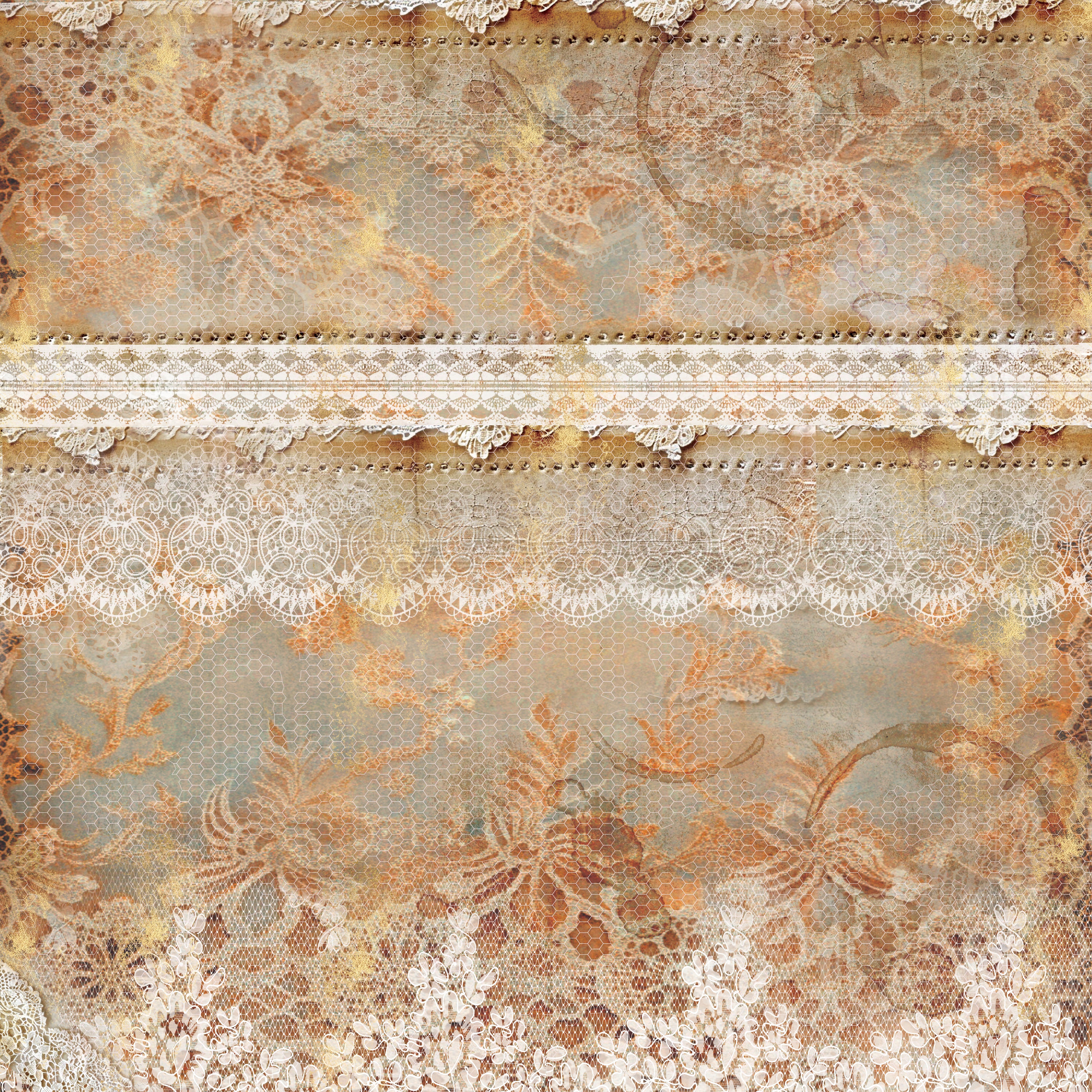 Sara Signature Antique Lace - 6" x 6" Paper Pad