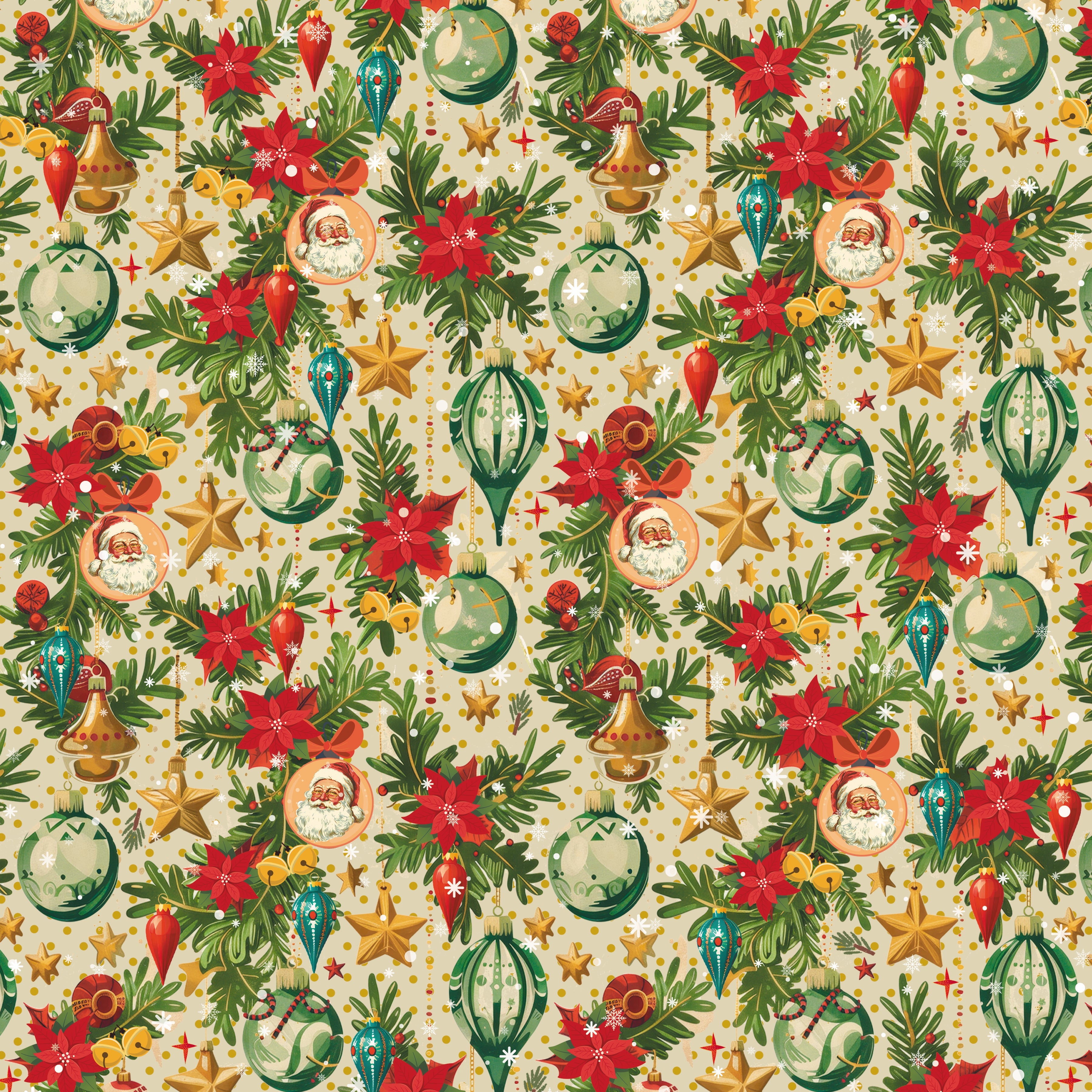 Crafter's Companion Retro Christmas Collection 12" x12' Pad