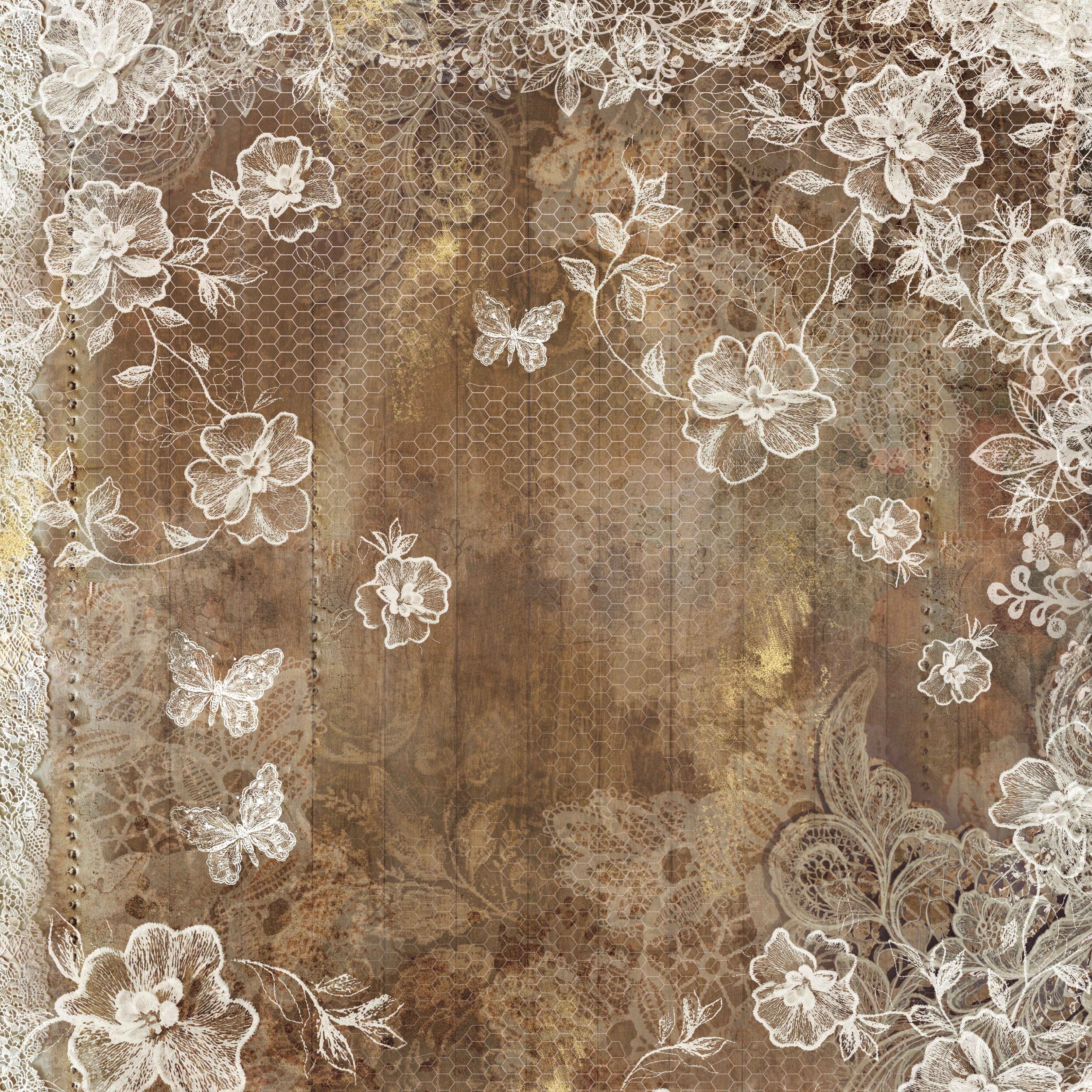 Sara Signature Antique Lace - 6" x 6" Paper Pad