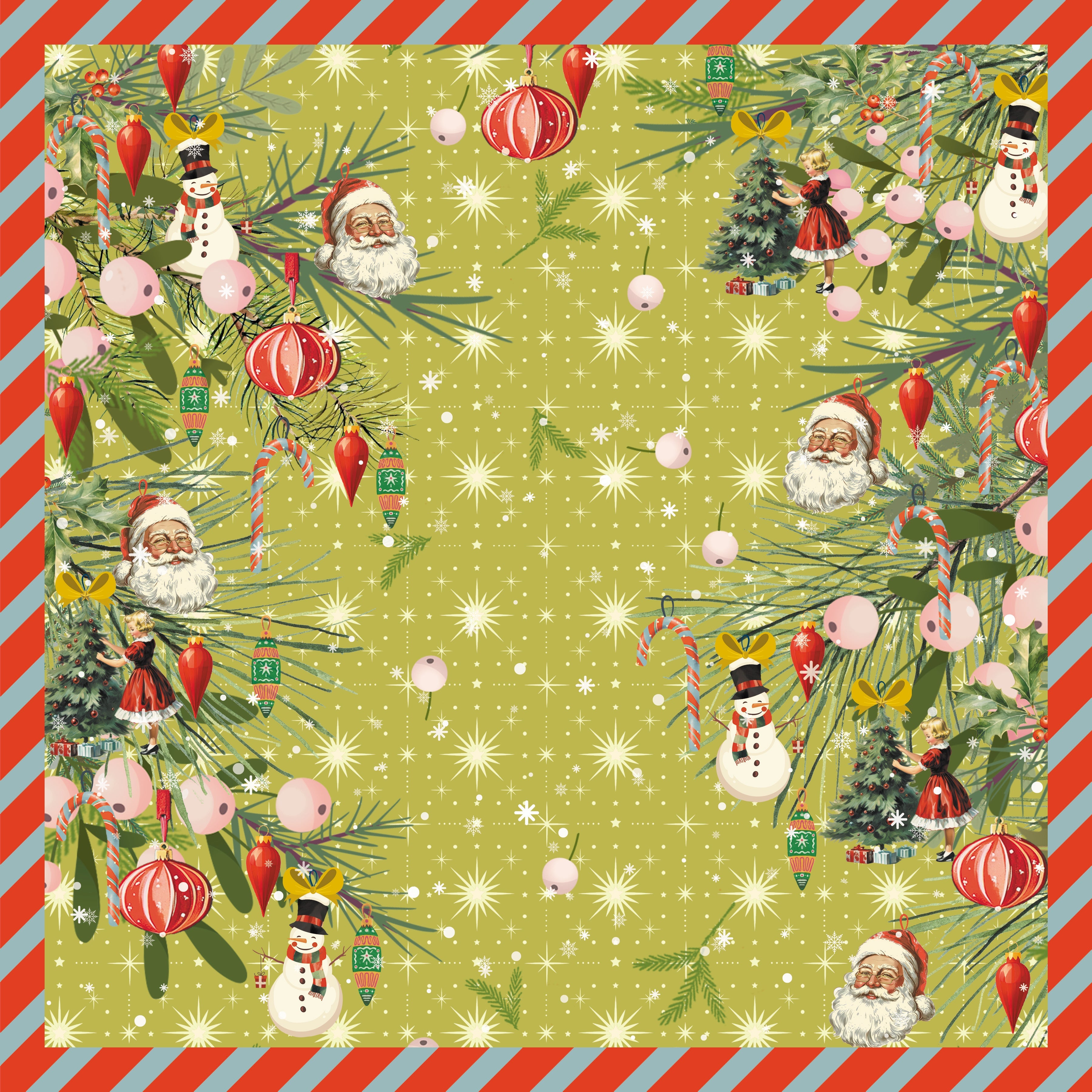 Crafter's Companion Retro Christmas Collection 12" x12' Pad