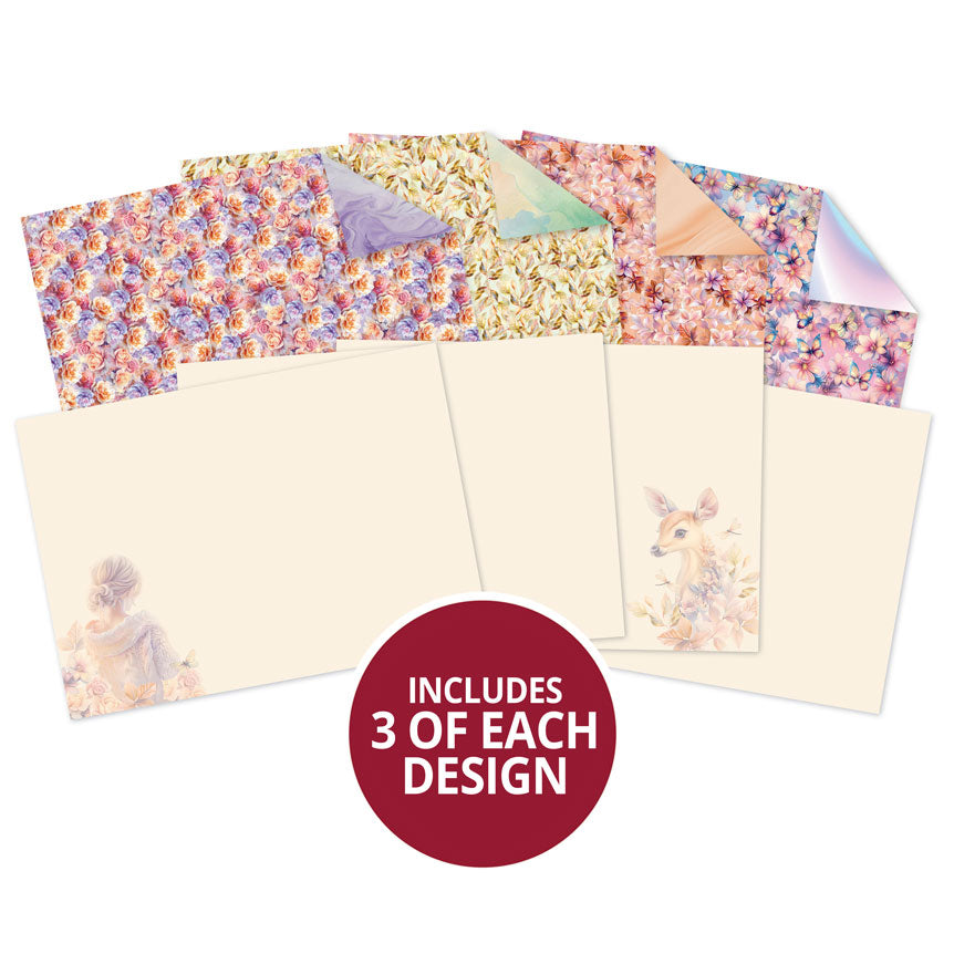 Enchanted Glades Luxury Card Inserts & Papers