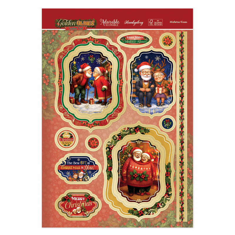 Mistletoe Kisses Luxury Topper Set