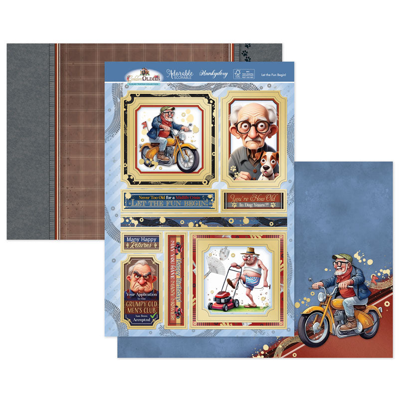 Let the Fun Begin Luxury Topper Set