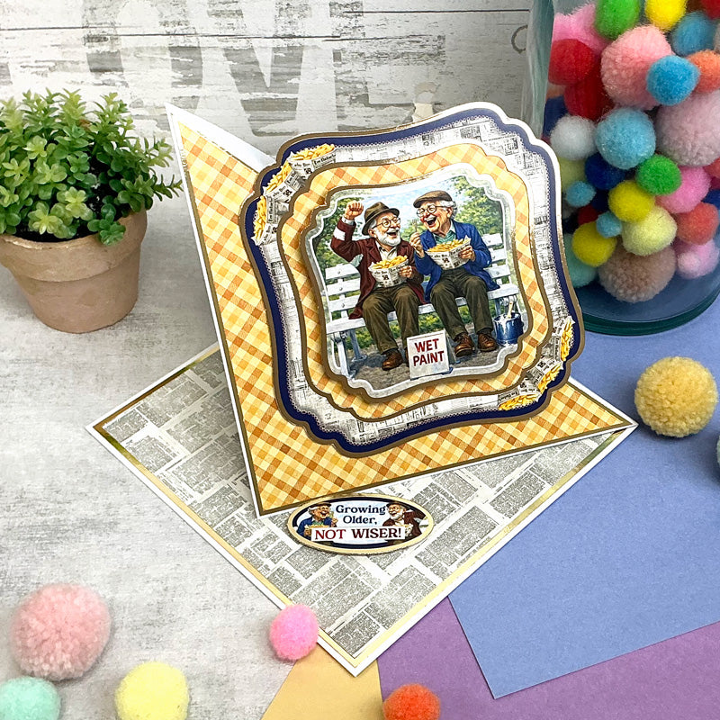 Golden Oldies - Senior Moments Topper Sheet - Ageing Like a Fine Wine!
