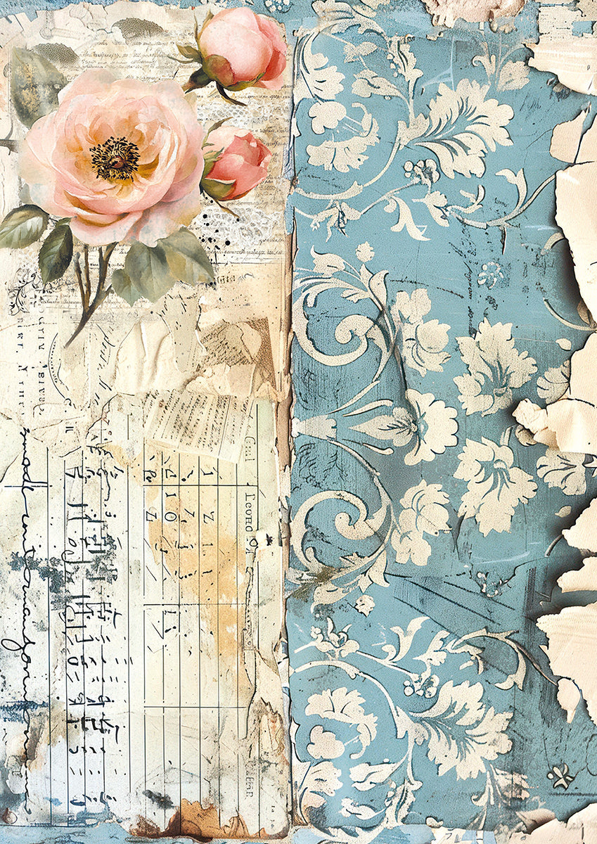 Tissue Paper A4 6/Pkg French Blue