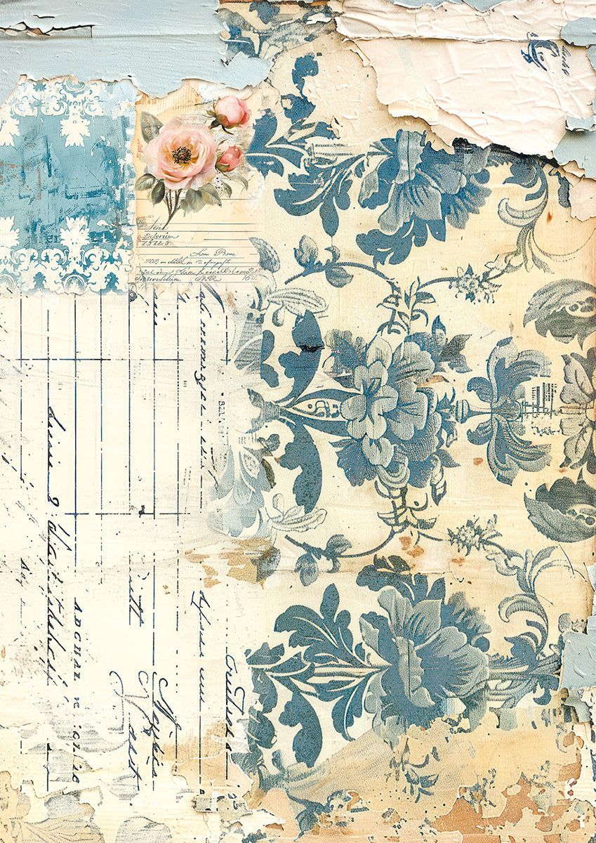 Tissue Paper A4 6/Pkg French Blue