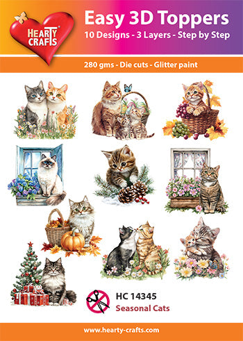 Easy 3D - Toppers Seasonal Cat