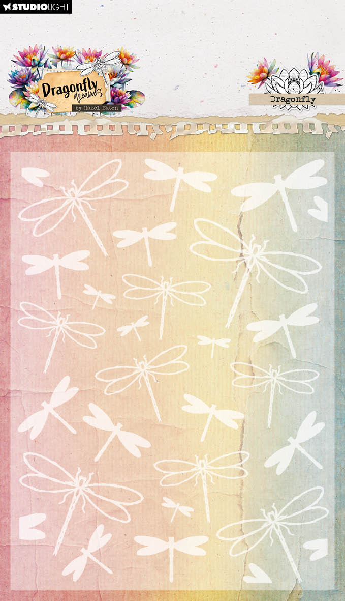 HE Embossing Folder Dragonfly Dragonfly Dreams 105x148x3mm 1 Pieces