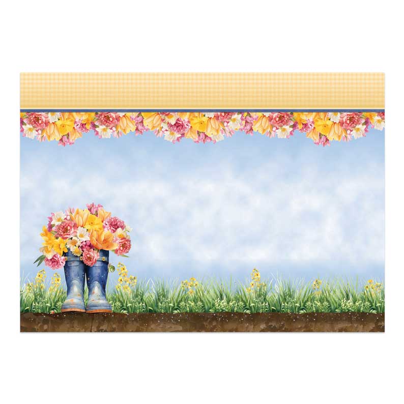 Spring is Here Deco-Large Set - A Boot-iful Day