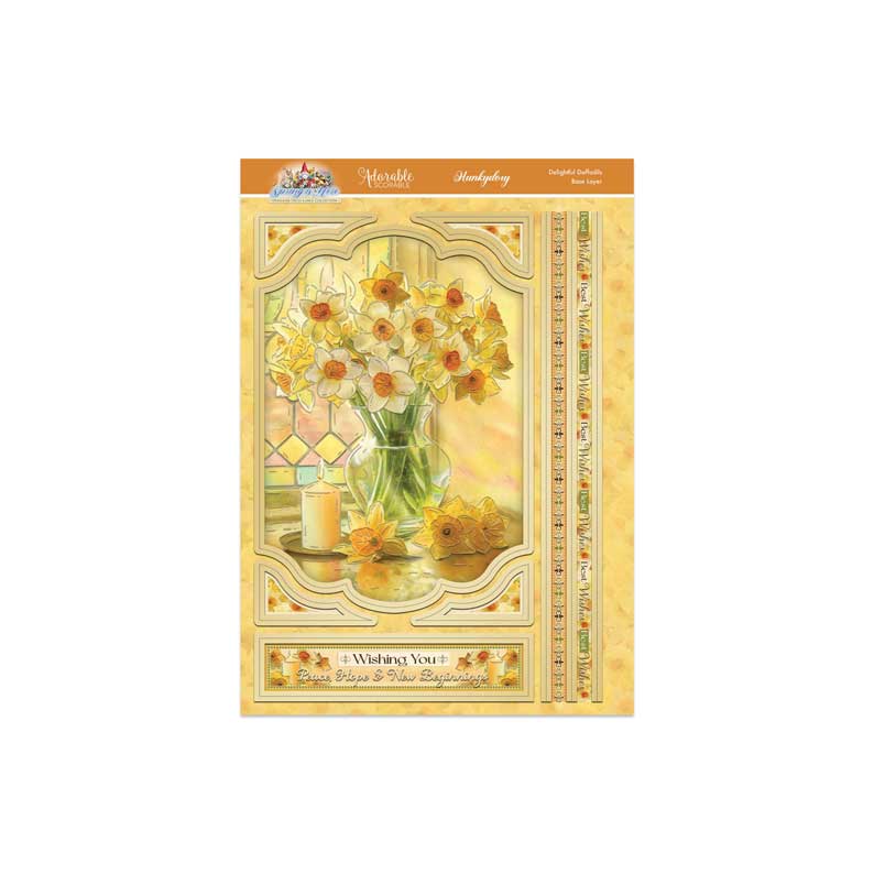 Spring is Here Deco-Large Set - Delightful Daffodils