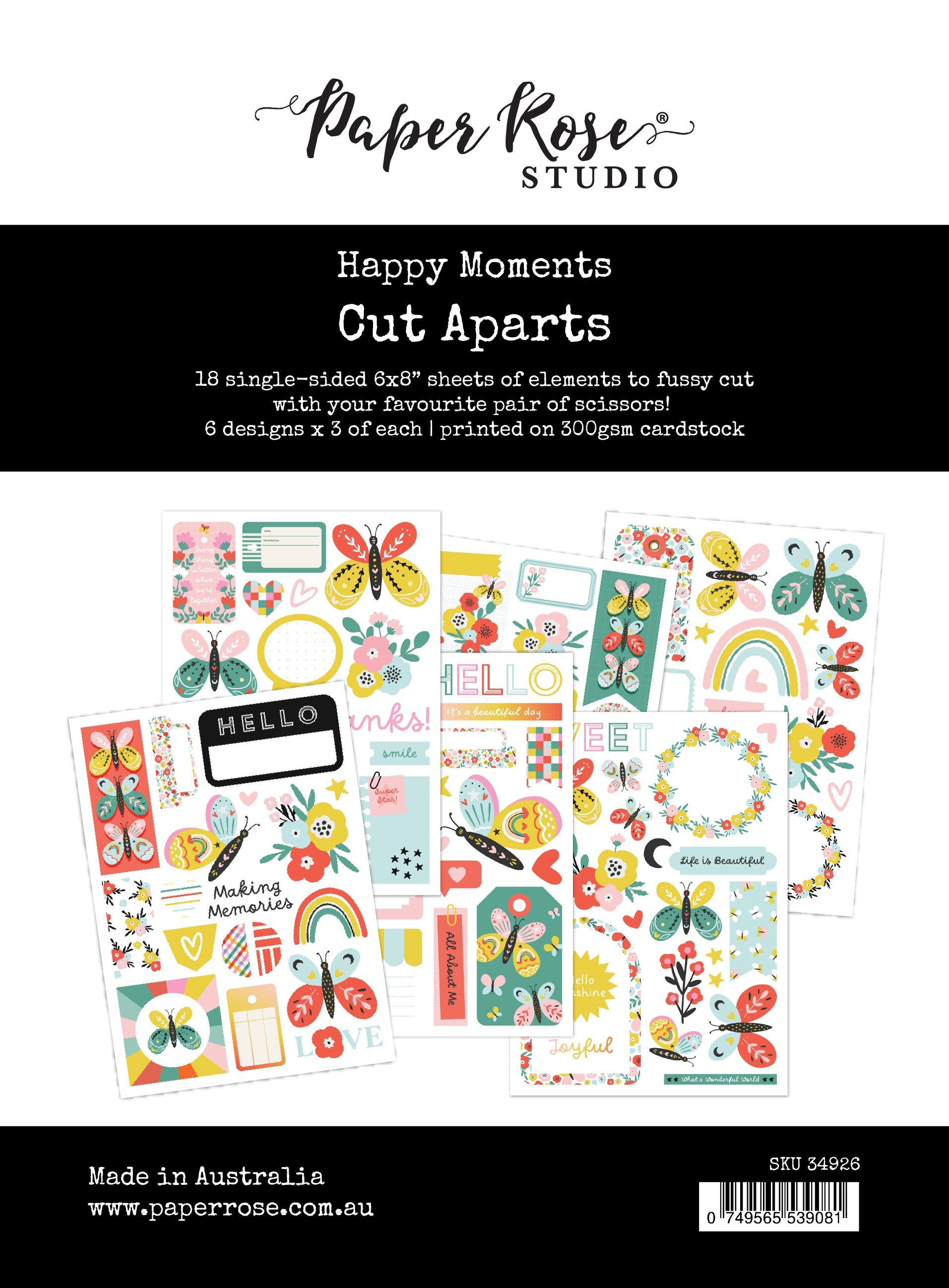 Happy Moments Cut Aparts 34926