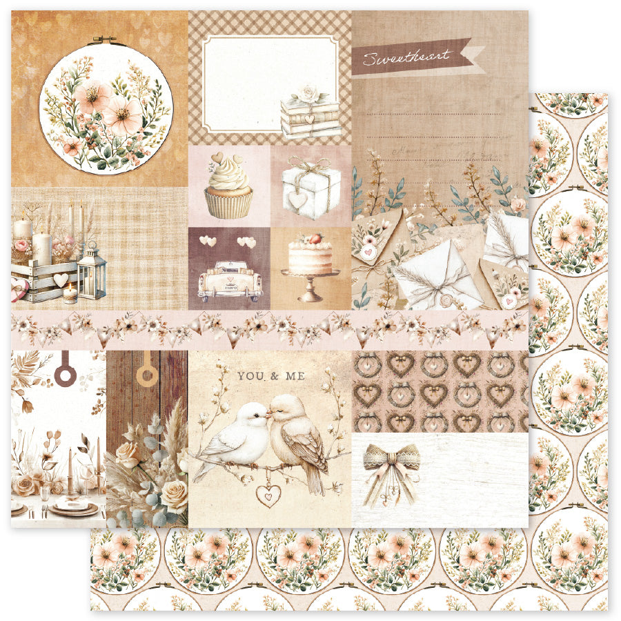 Heart & Home Basics A 12x12 Paper (12 pc Bulk Pack) 35911