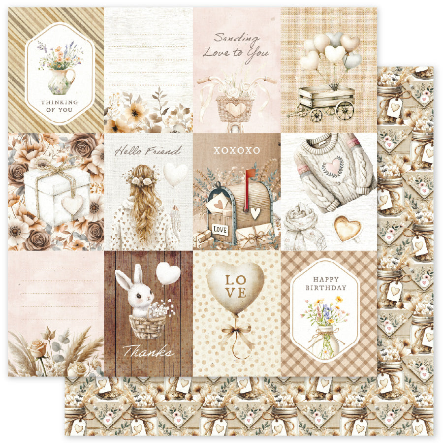 Heart & Home Basics E 12x12 Paper (12 pc Bulk Pack) 35923