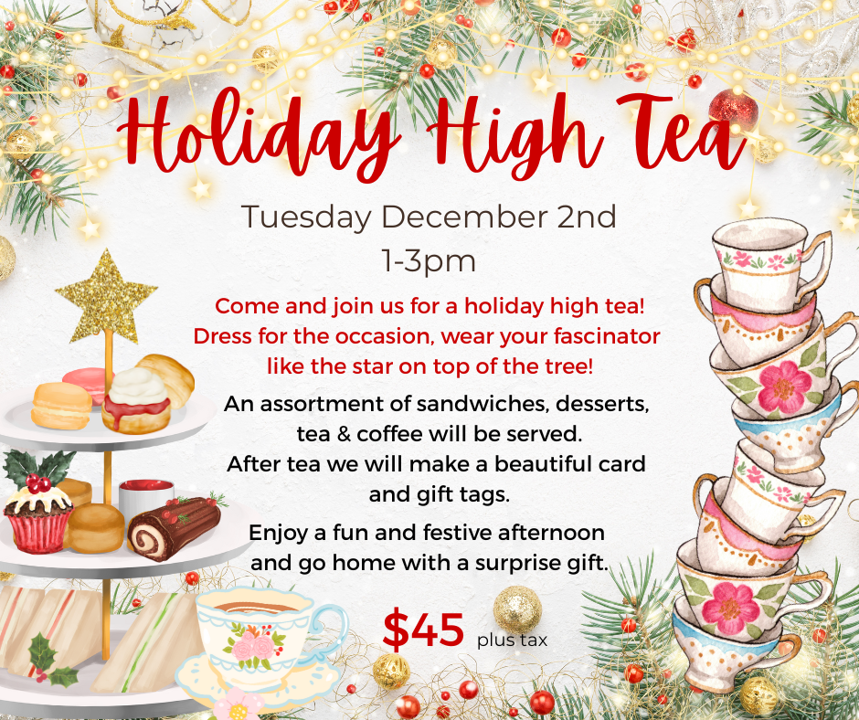 Holiday High Tea 2025