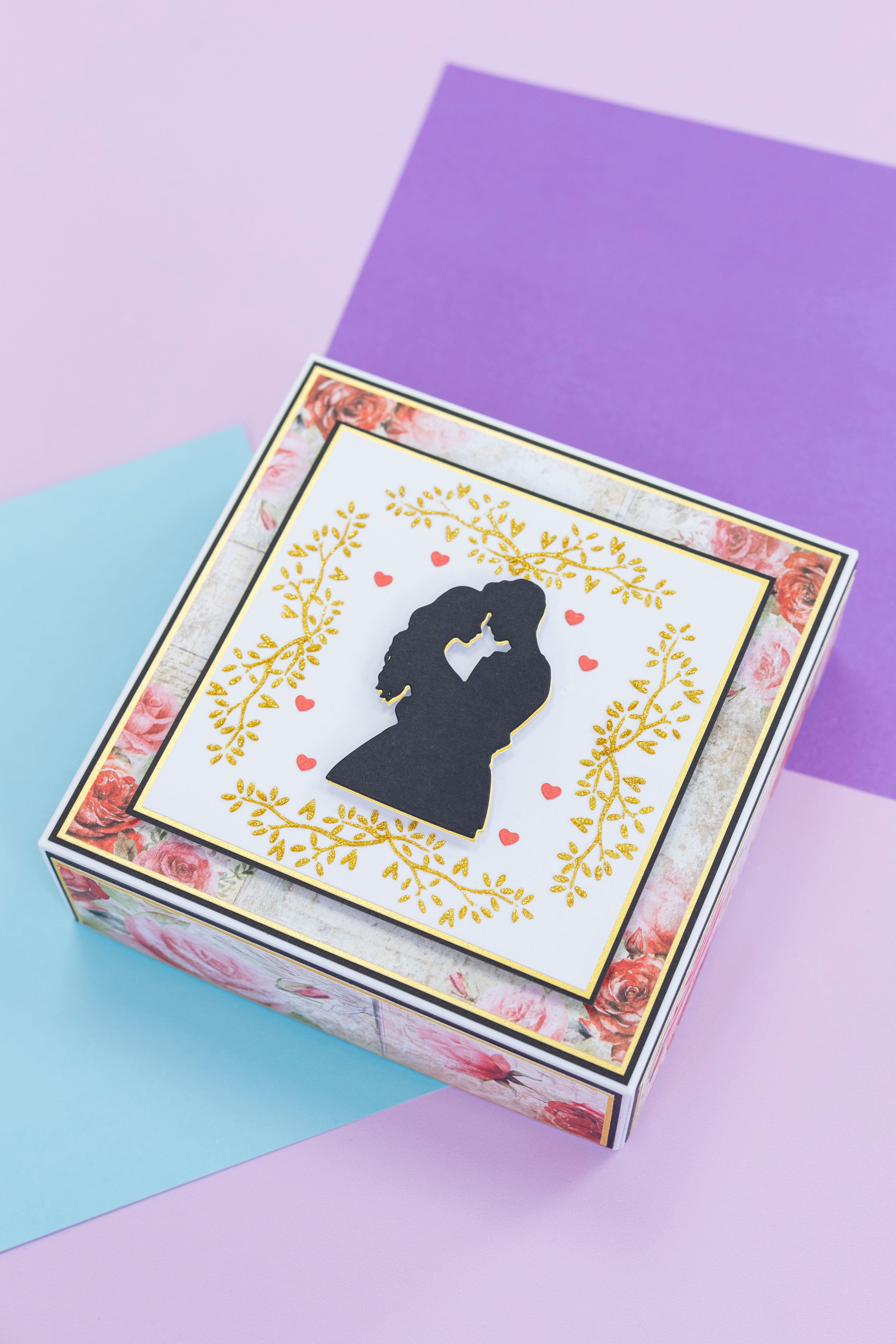 Crafters Companion Metal Die, Stamp & Stencil Set - Cherished Moments