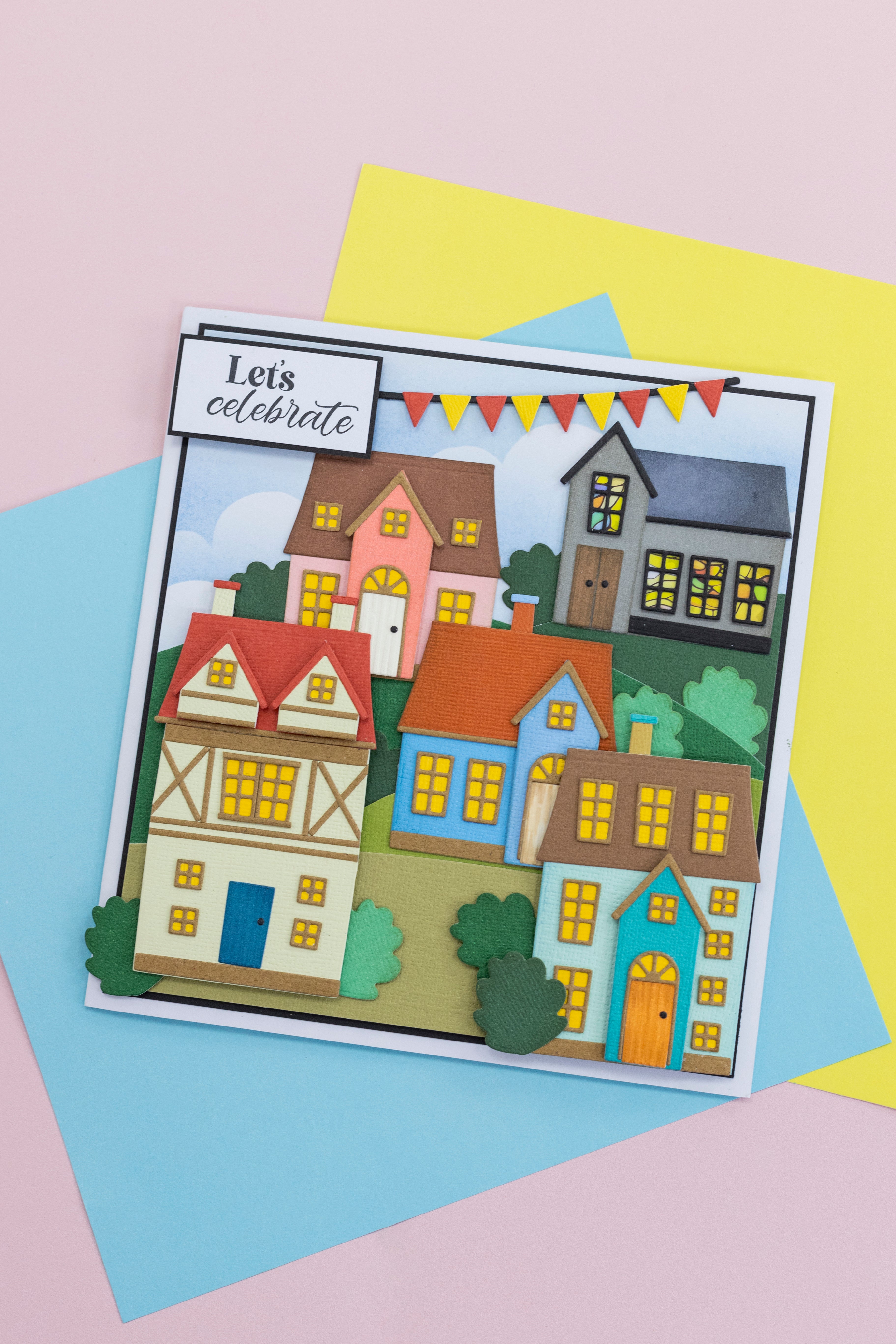 Crafter’s Companion Celebrate Good Times Collection Metal Die - House