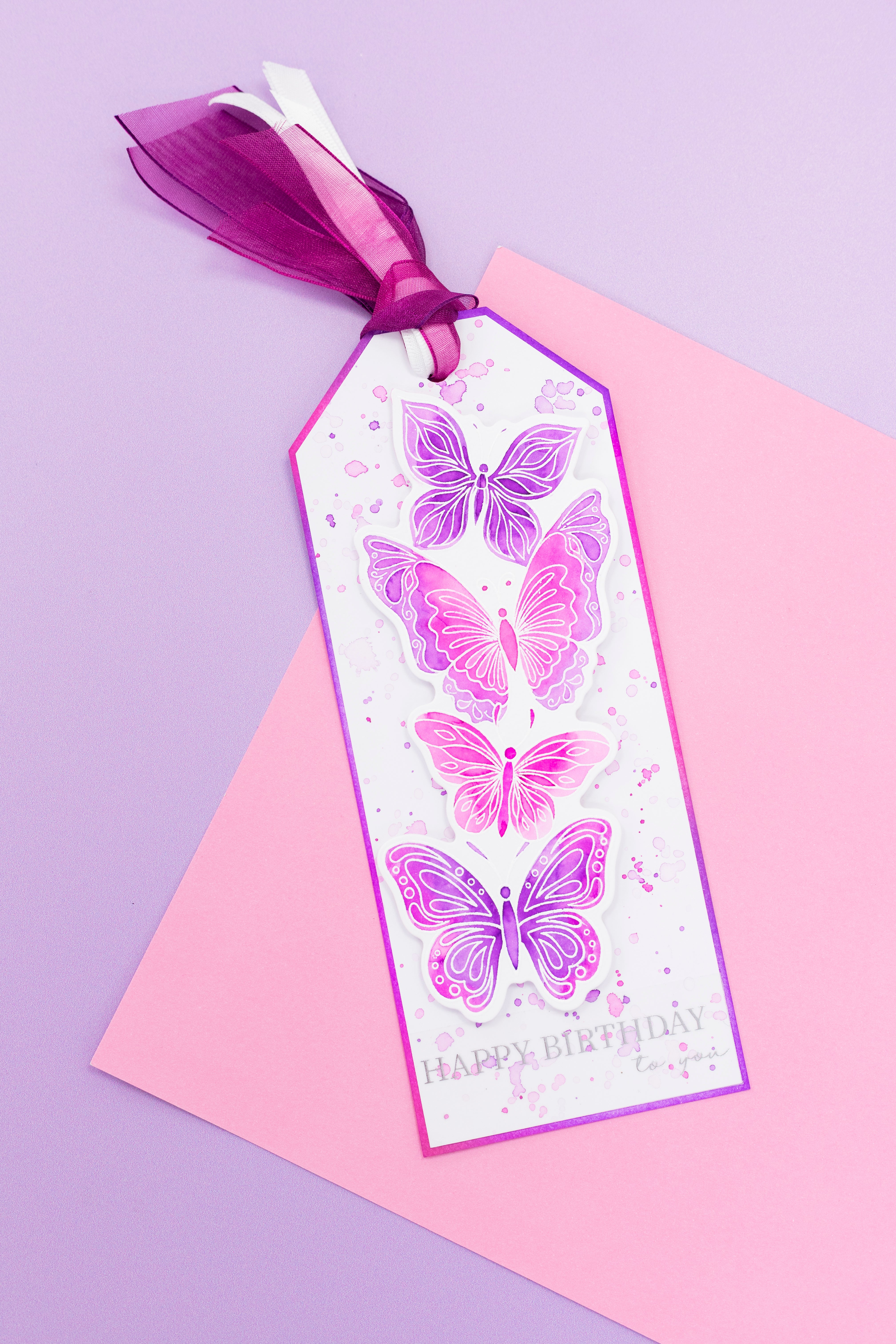 Butterfly Cluster Stamp & Metal Die