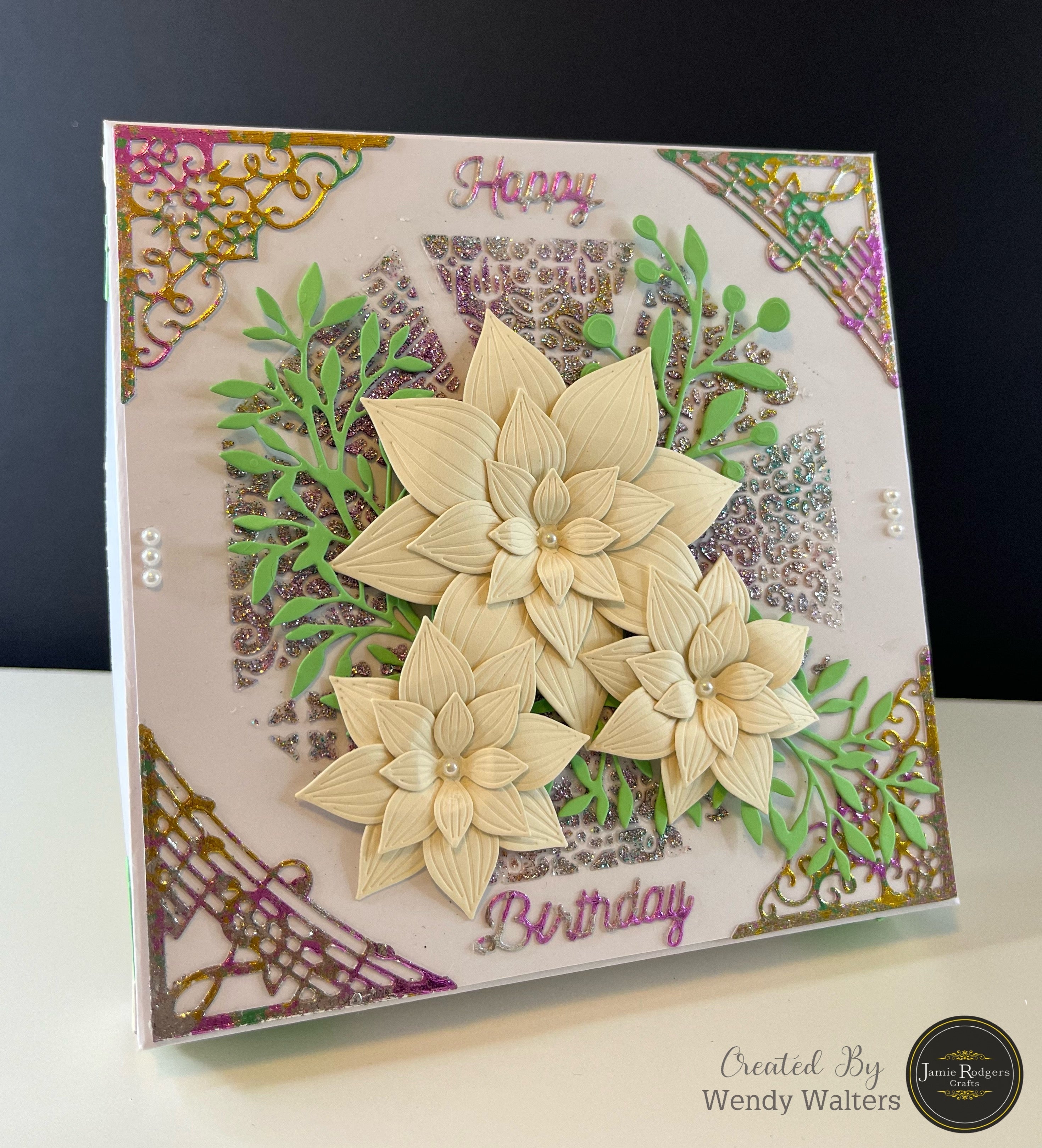 Jamie Rodgers Crafts Octagon Kaleidoscope Segments Stencil