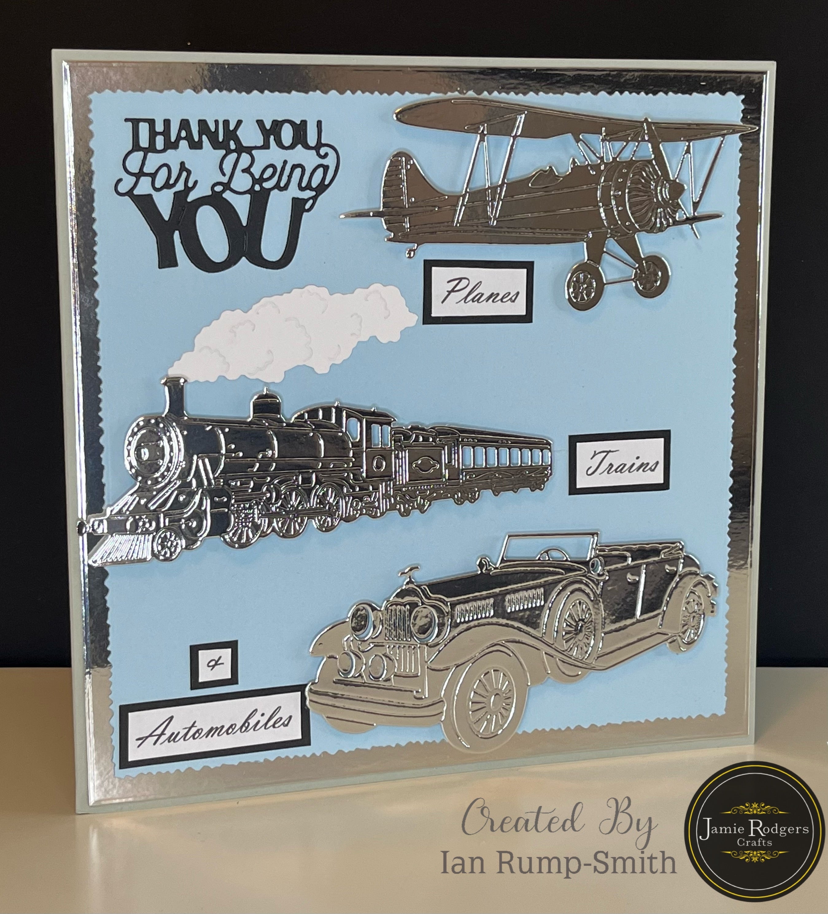 Jamie Rodgers Crafts Steam Train Die Set