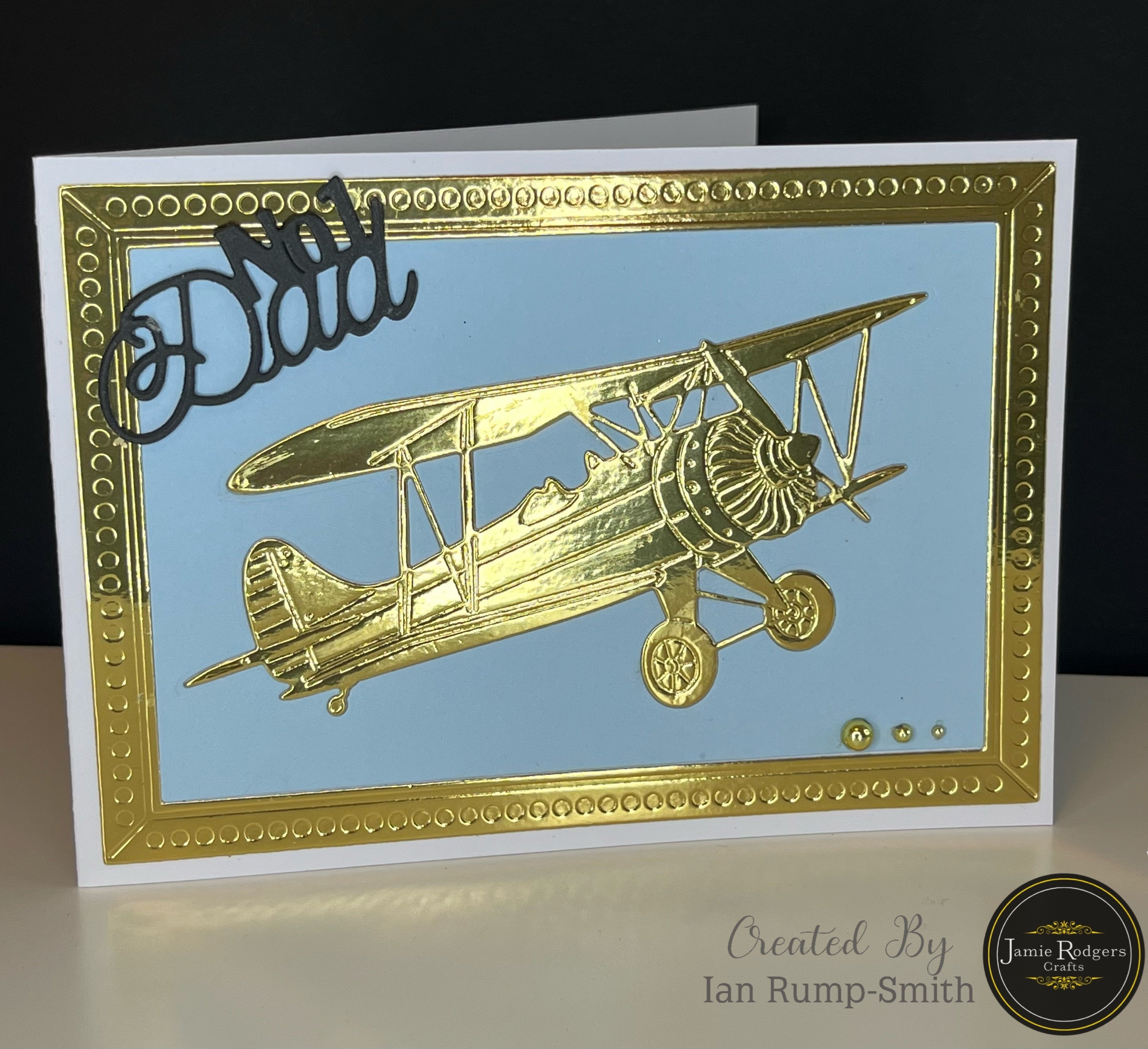 Jamie Rodgers Crafts Biplane Die Set