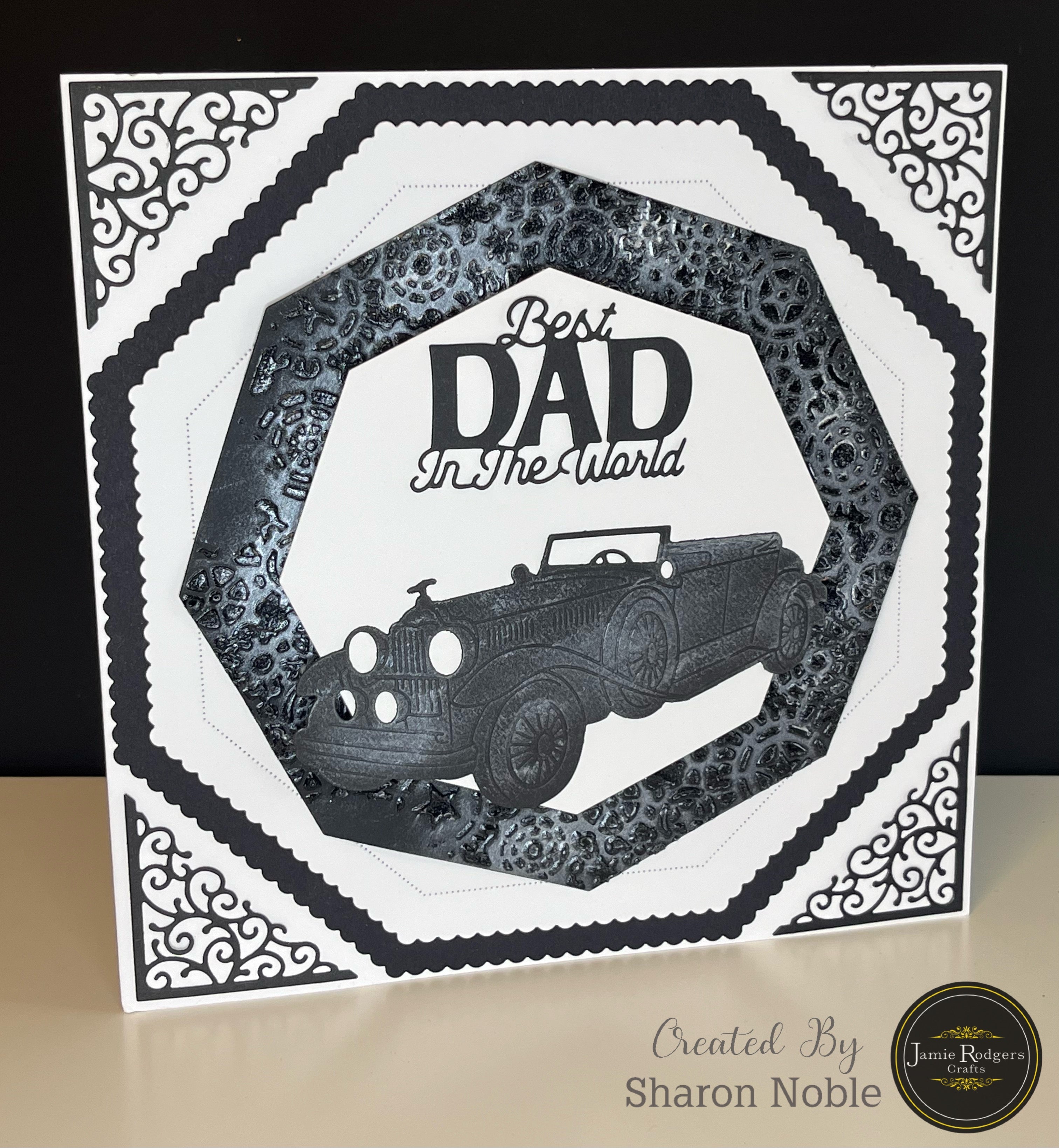 Jamie Rodgers Crafts Vintage Car Die Set
