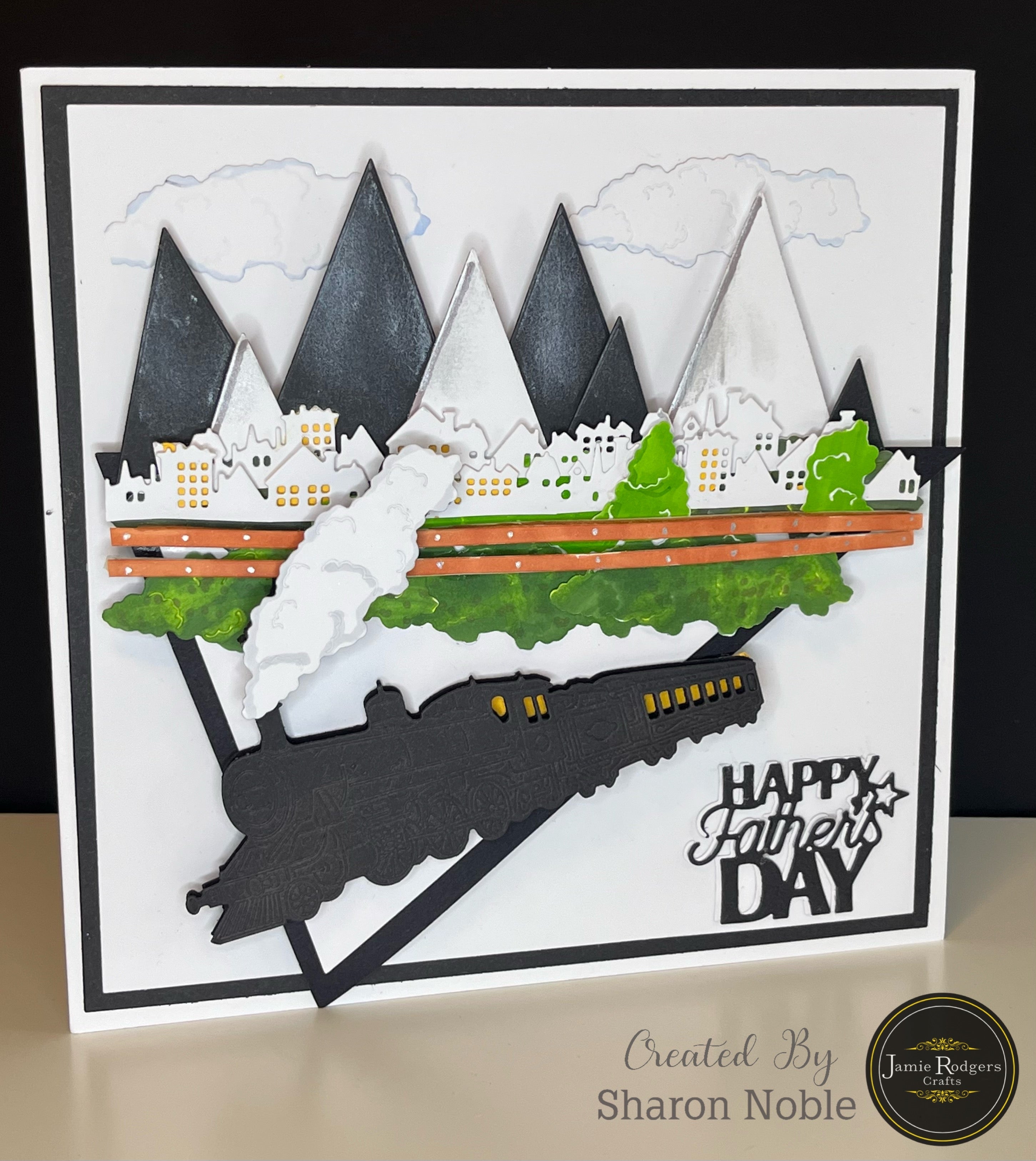 Jamie Rodgers Crafts Steam Train Die Set