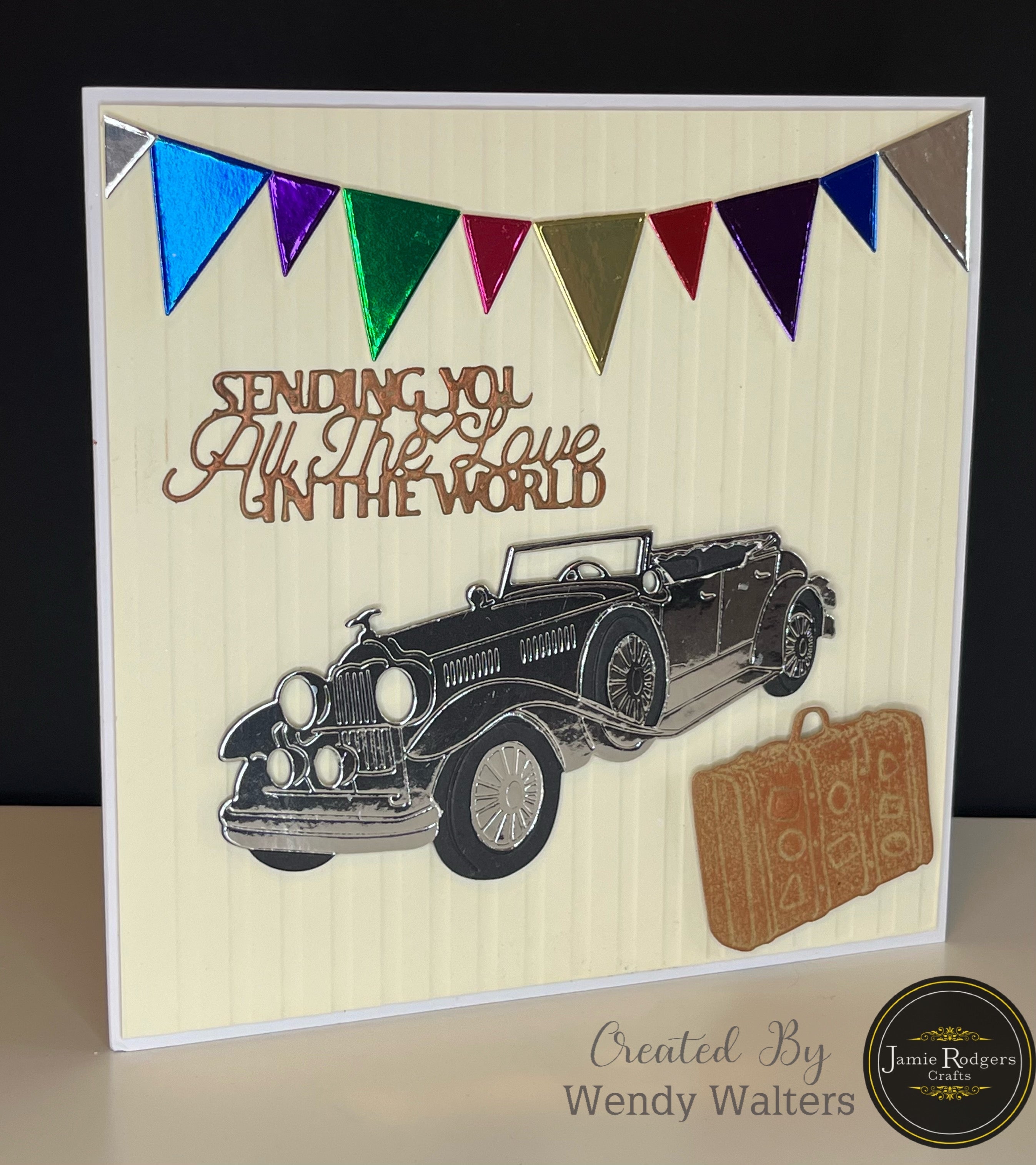 Jamie Rodgers Crafts Vintage Car Die Set