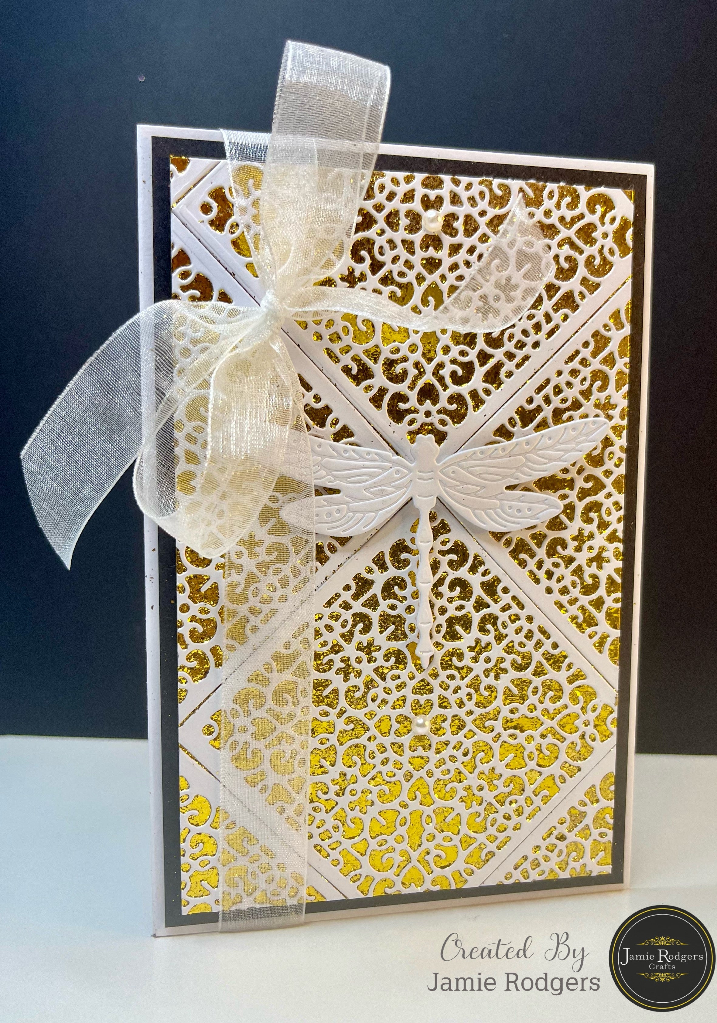 Jamie Rodgers Crafts Fretwork Square Tile Die Set