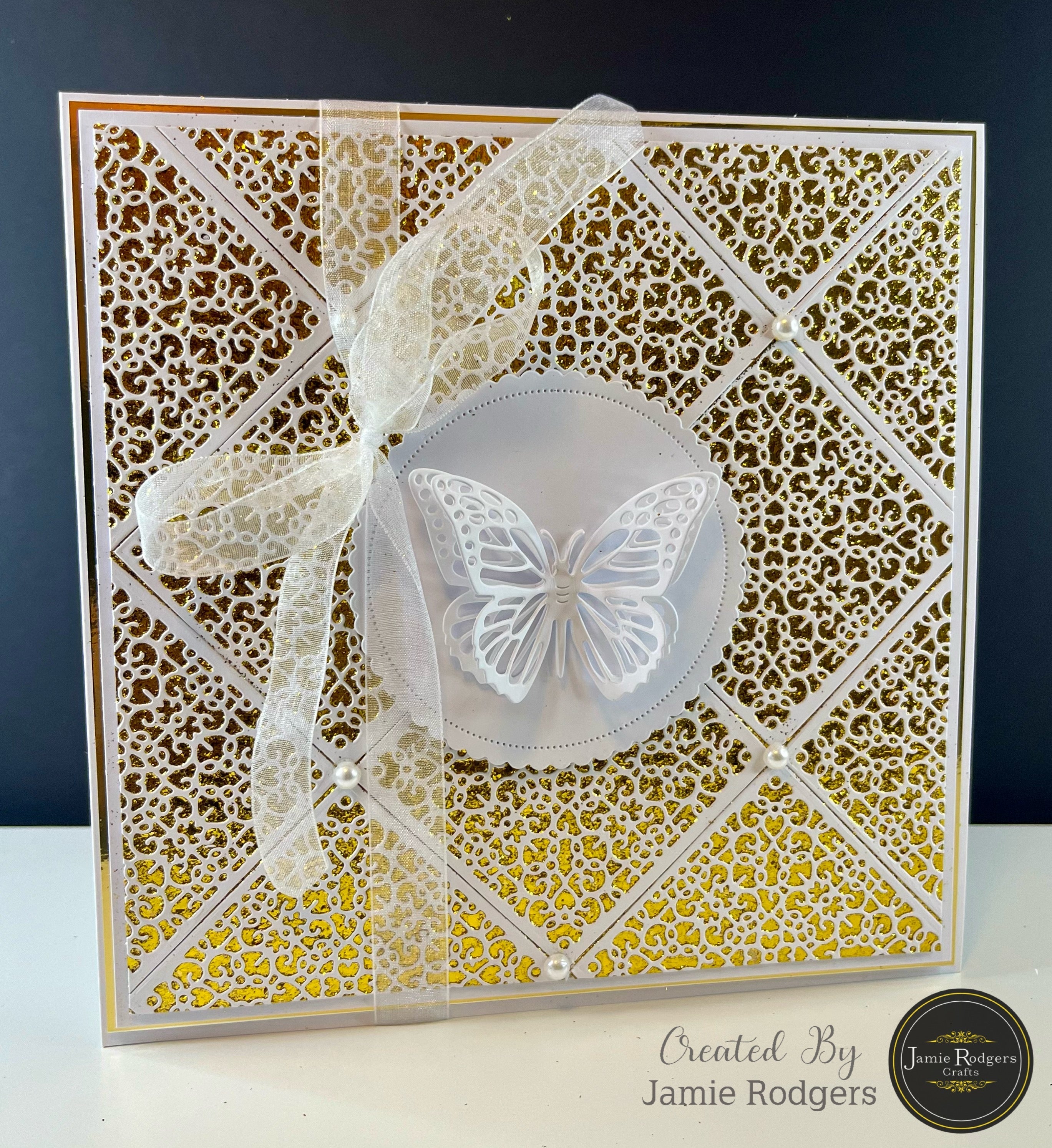 Jamie Rodgers Crafts Fretwork Square Tile Die Set