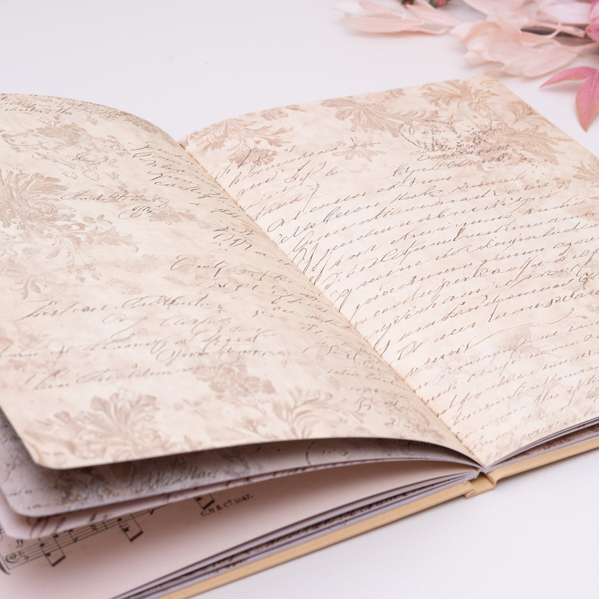 JMA Journal Vintage Backgrounds Essentials 48 Sheets