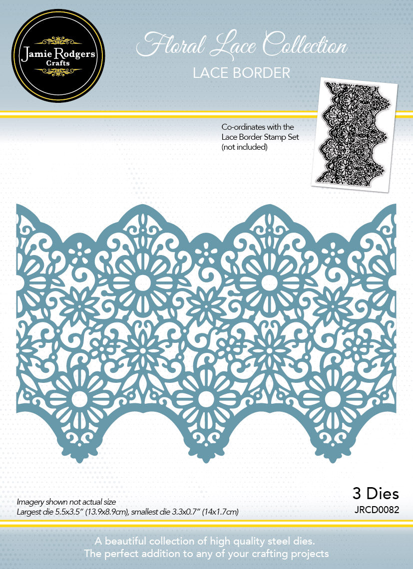 Jamie Rodgers Crafts Lace Border Die Set