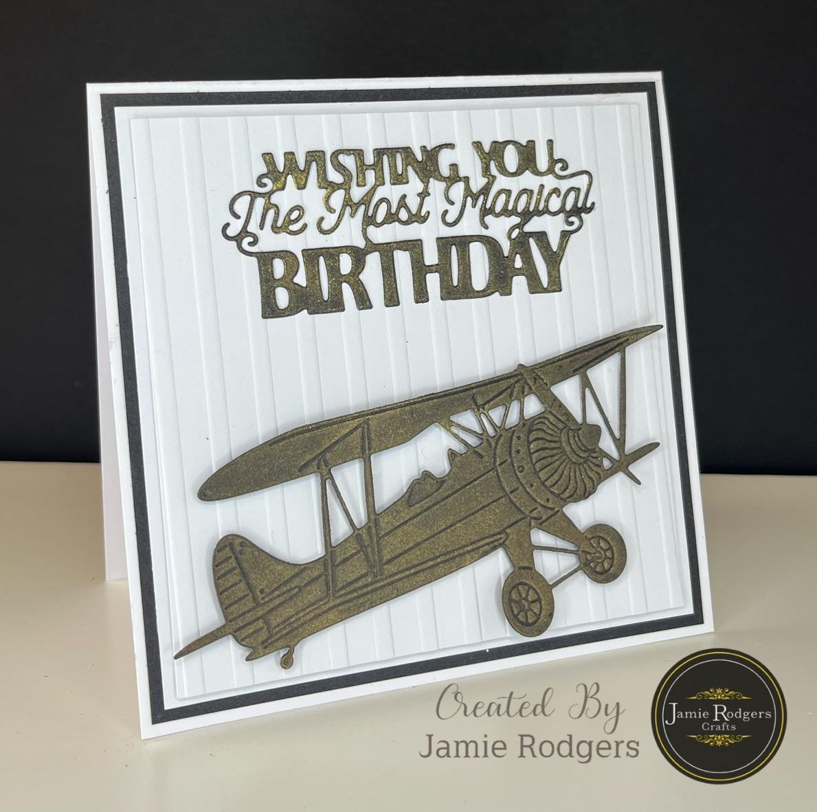 Jamie Rodgers Crafts Biplane Die Set
