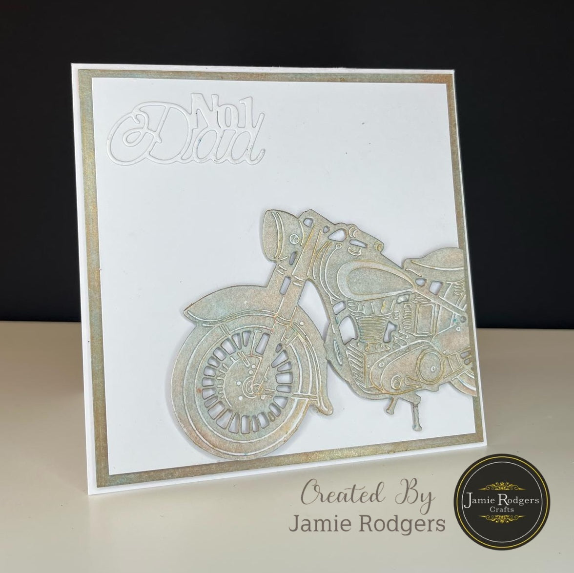 Jamie Rodgers Crafts Vintage Motorbike Die Set