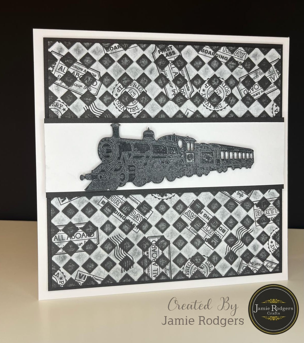 Jamie Rodgers Crafts Steam Train Die Set