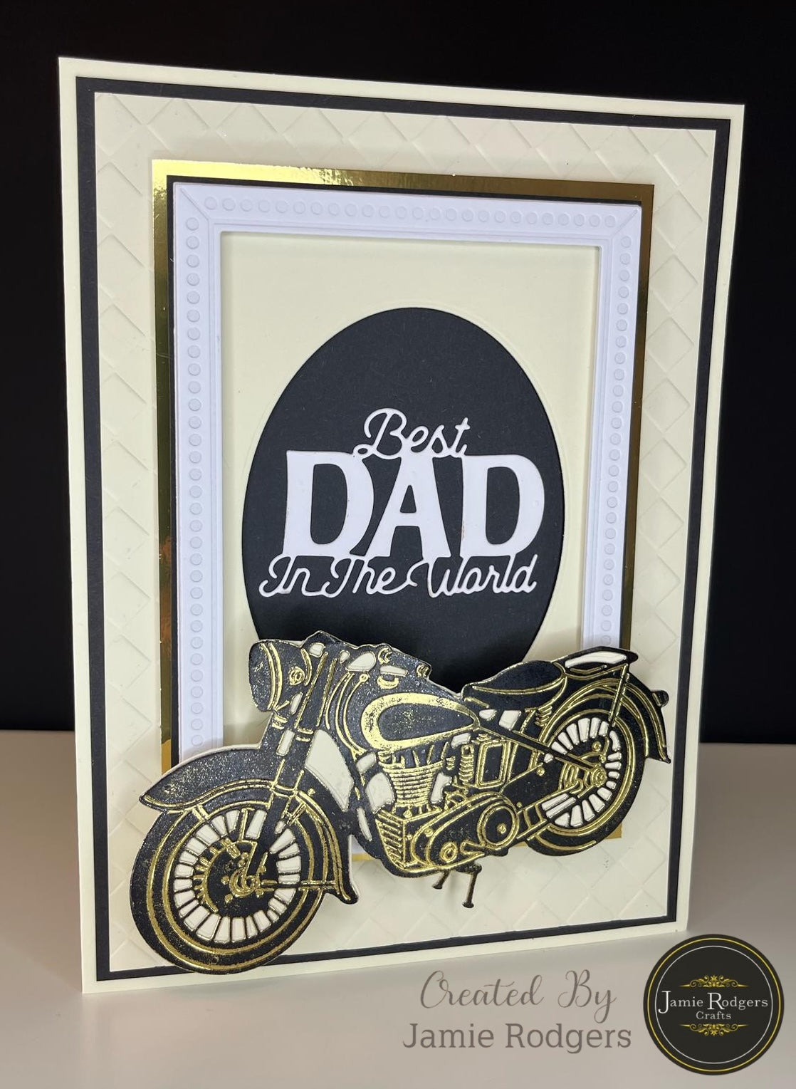 Jamie Rodgers Crafts Vintage Motorbike Die Set
