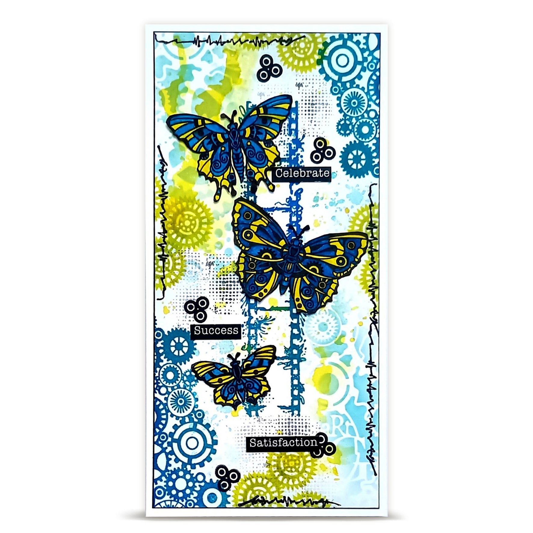 AALL and Create - A6 - Stamp Set - Papillons