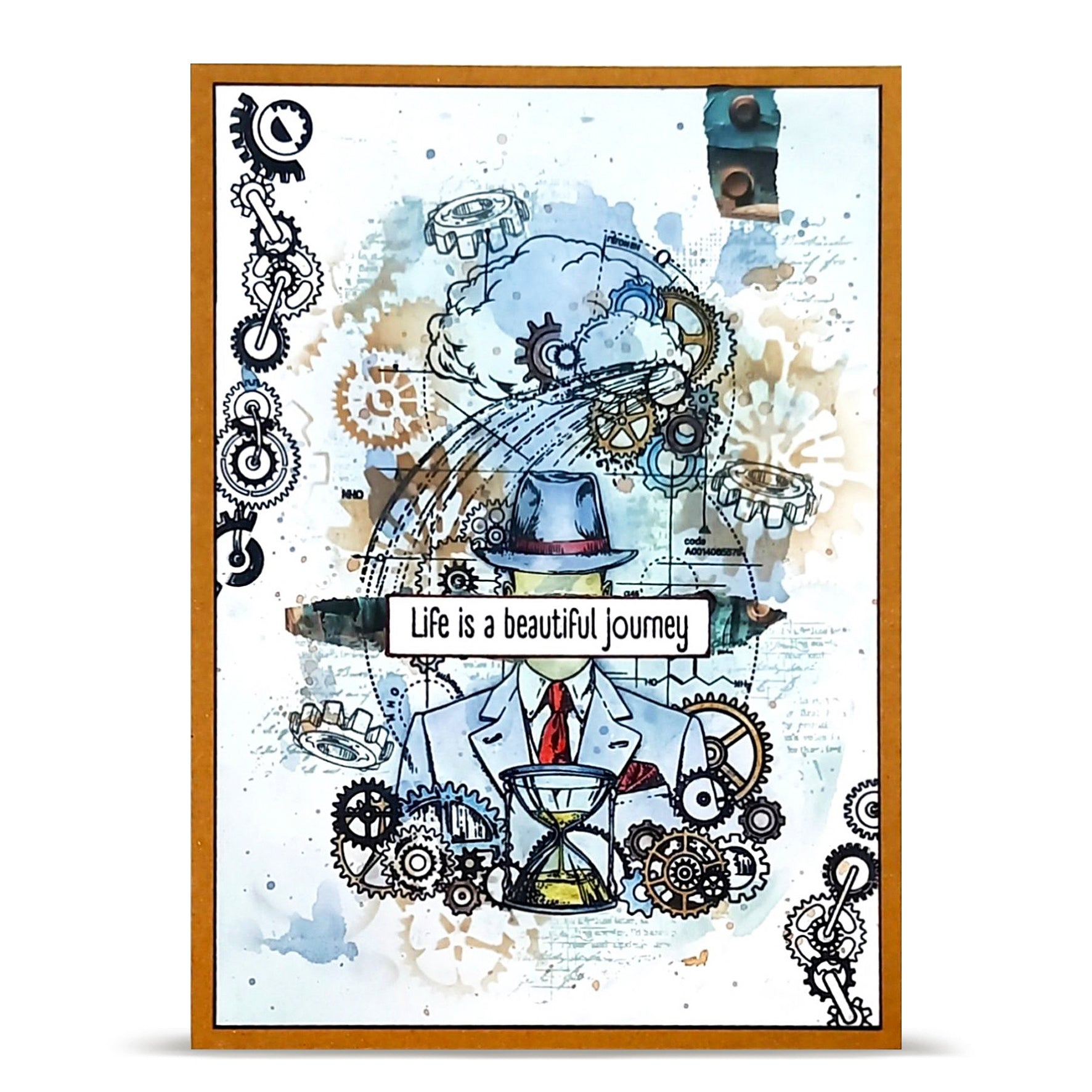 AALL and Create - A6 - Stamp Set - Sky Mechanism