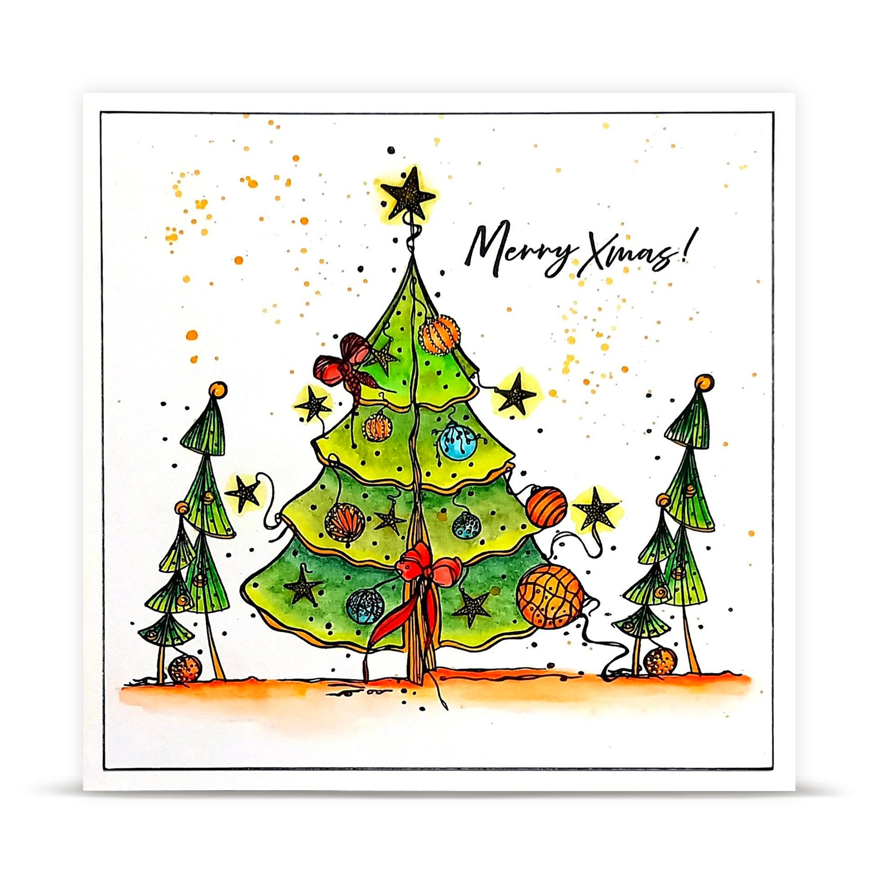 AALL and Create - A6 Stamp Set - Baubles of Season