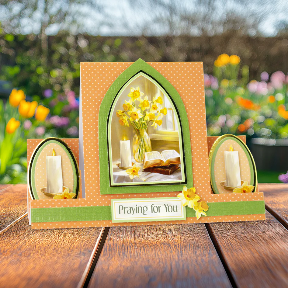 Die Cut Decoupage – Daffodil Window (pack of 3)