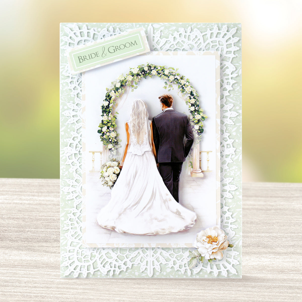 Die Cut Decoupage – Bride & Groom (pack of 3)
