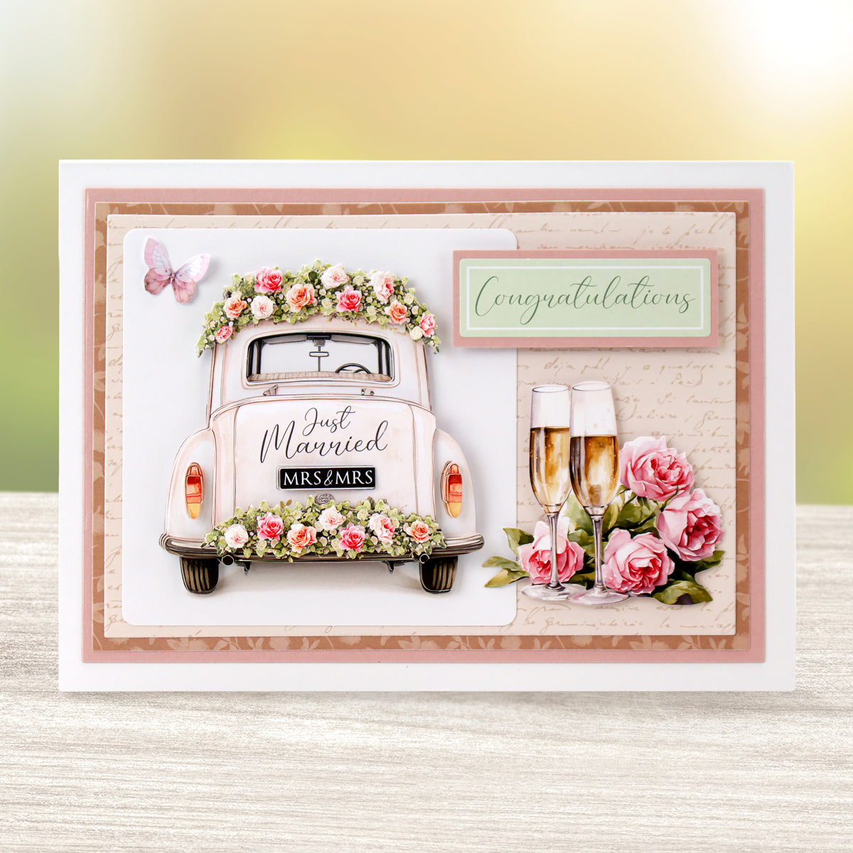 Forever & Always Die Cut Wedding Embellishments, 3 sheets