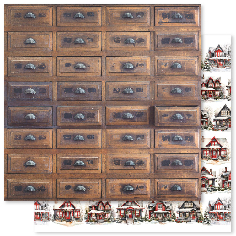 Jolly Holidays F 12x12 Paper (12pc Bulk Pack) 32637