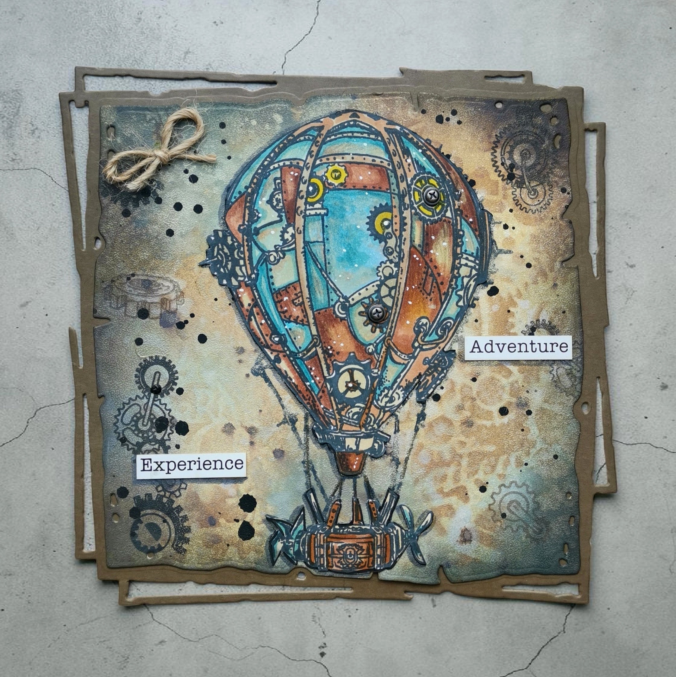 AALL and Create - A6 - Stamp Set - Sky Mechanism