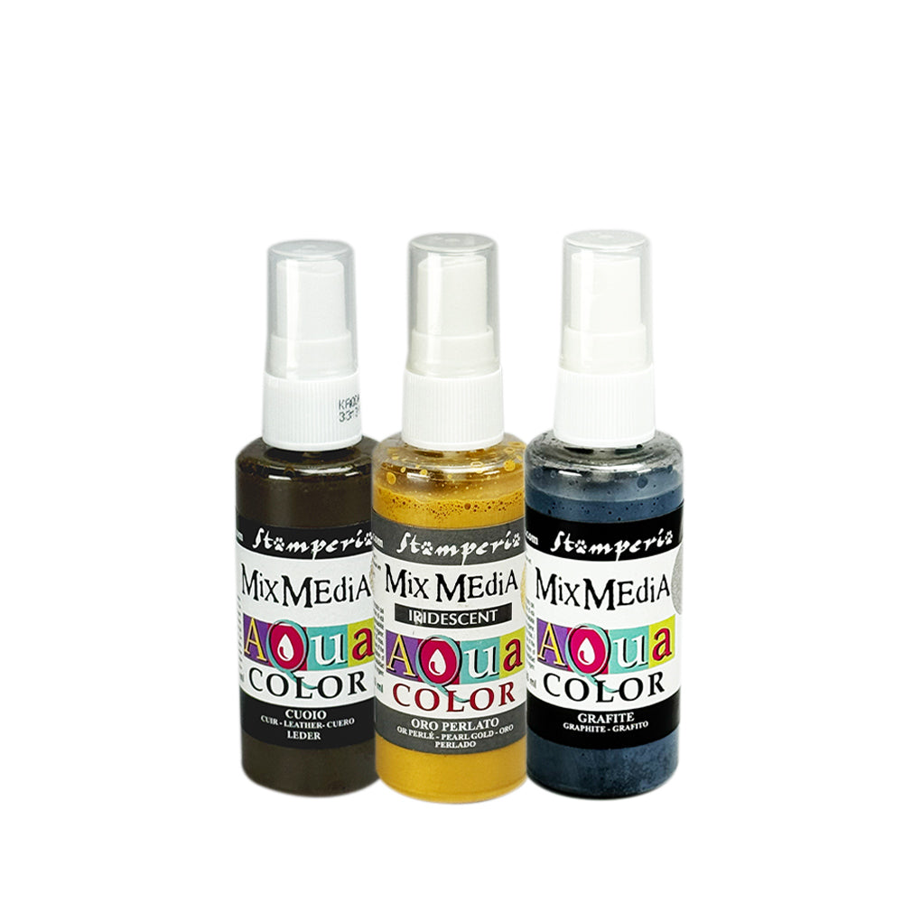 Aquacolor Selection For Craft And Art 3 Colours - White Christmas