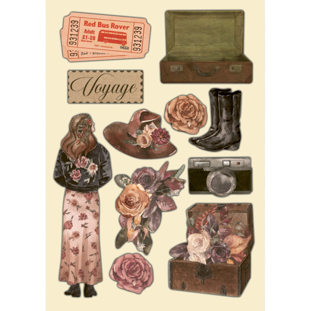 Printed Decorative Wooden Shape For Art And Craft A5 - Our Way