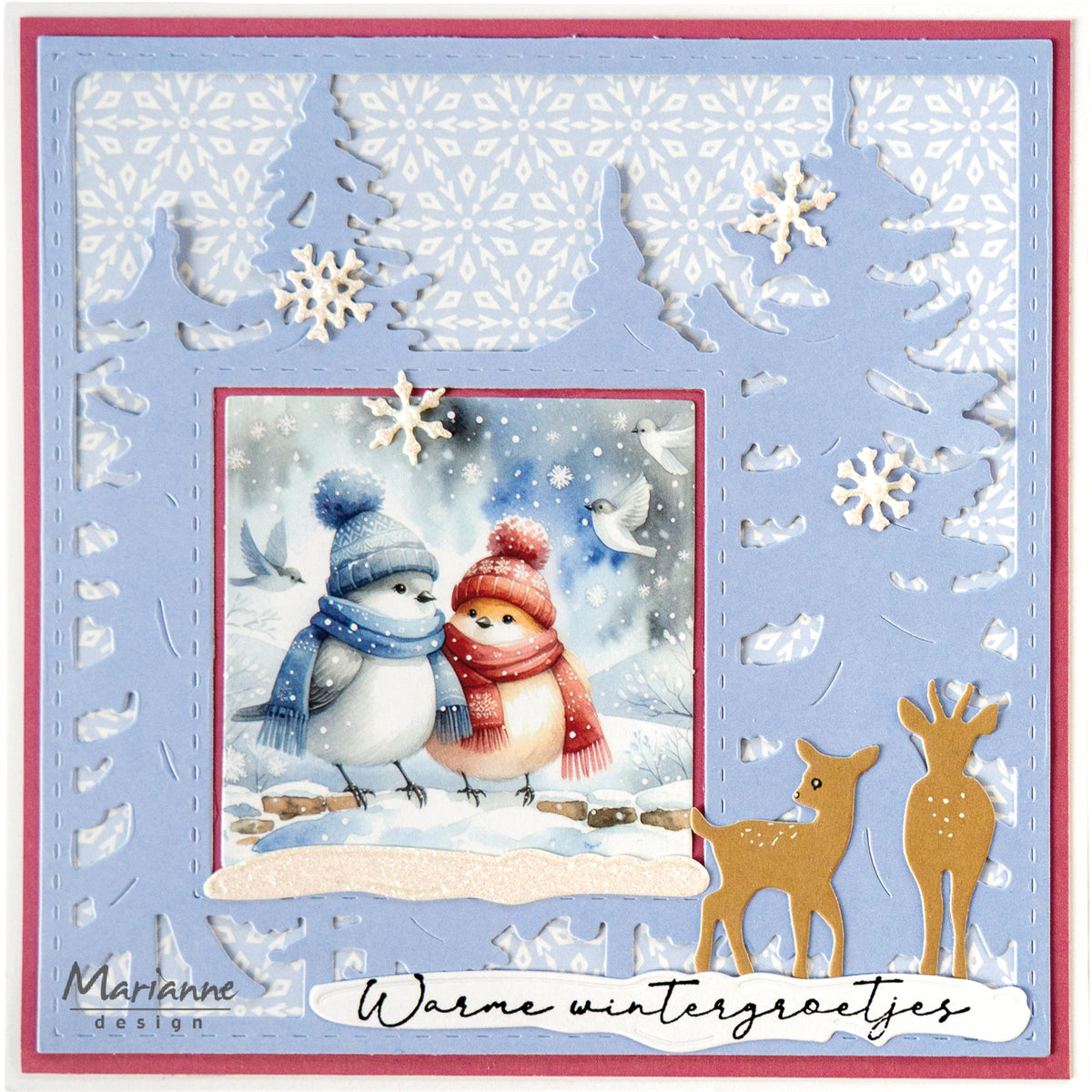 Marianne Design Creatables Die - Forest Square