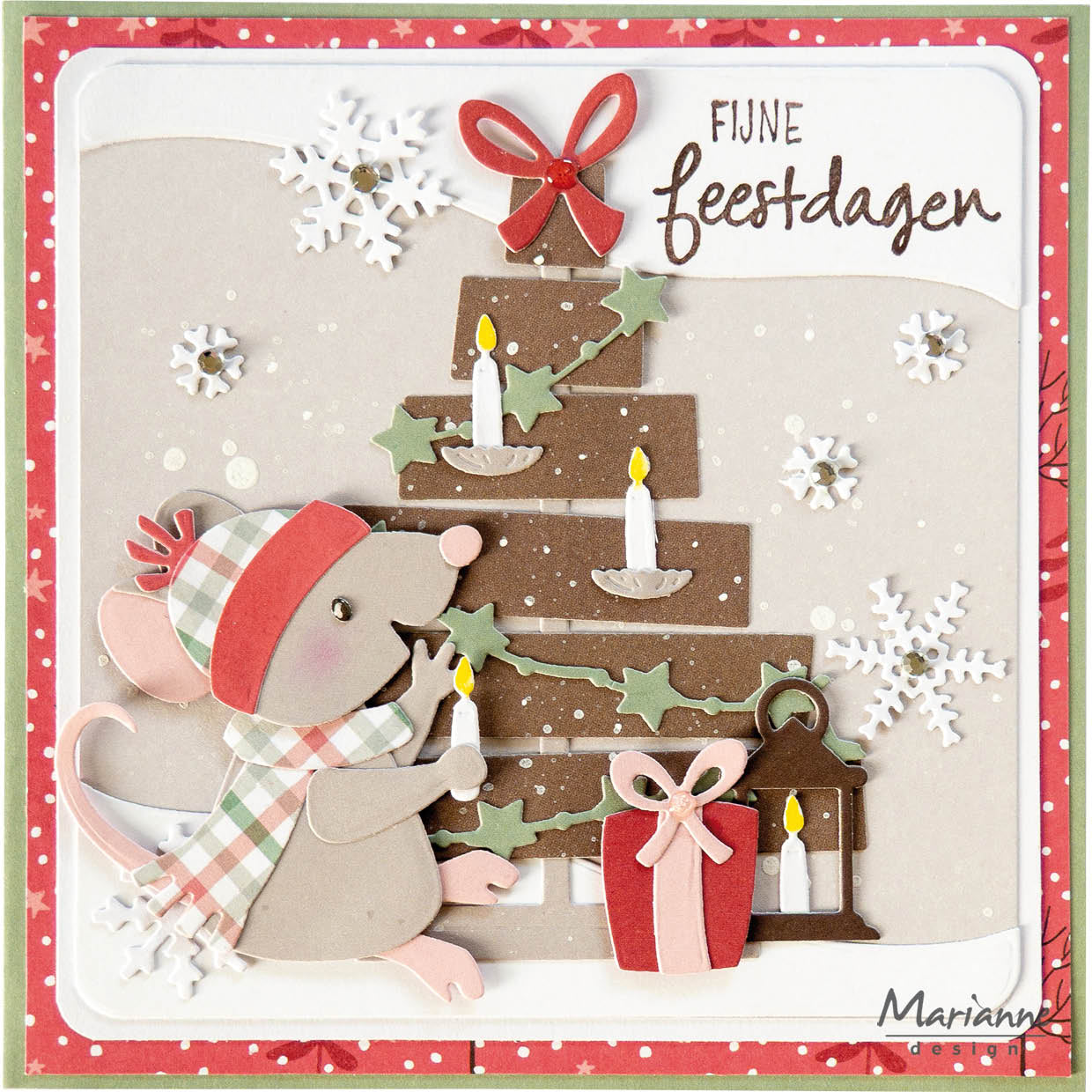 Marianne Design A4 Paper Pad - Merry Christmas