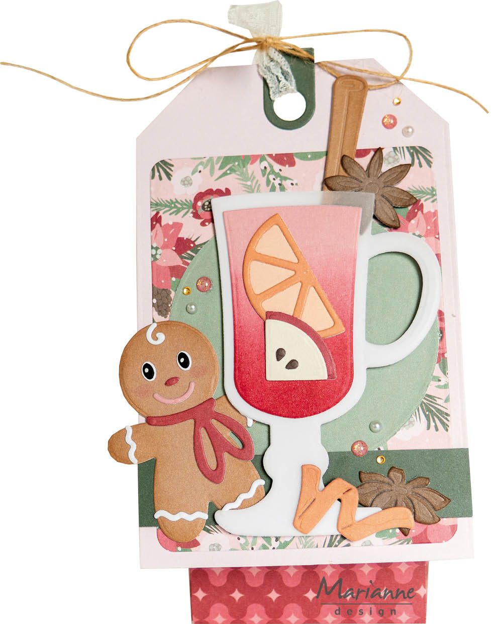 Marianne Design Collectables Die - Mulled Wine (Gluhwein) by Marleen