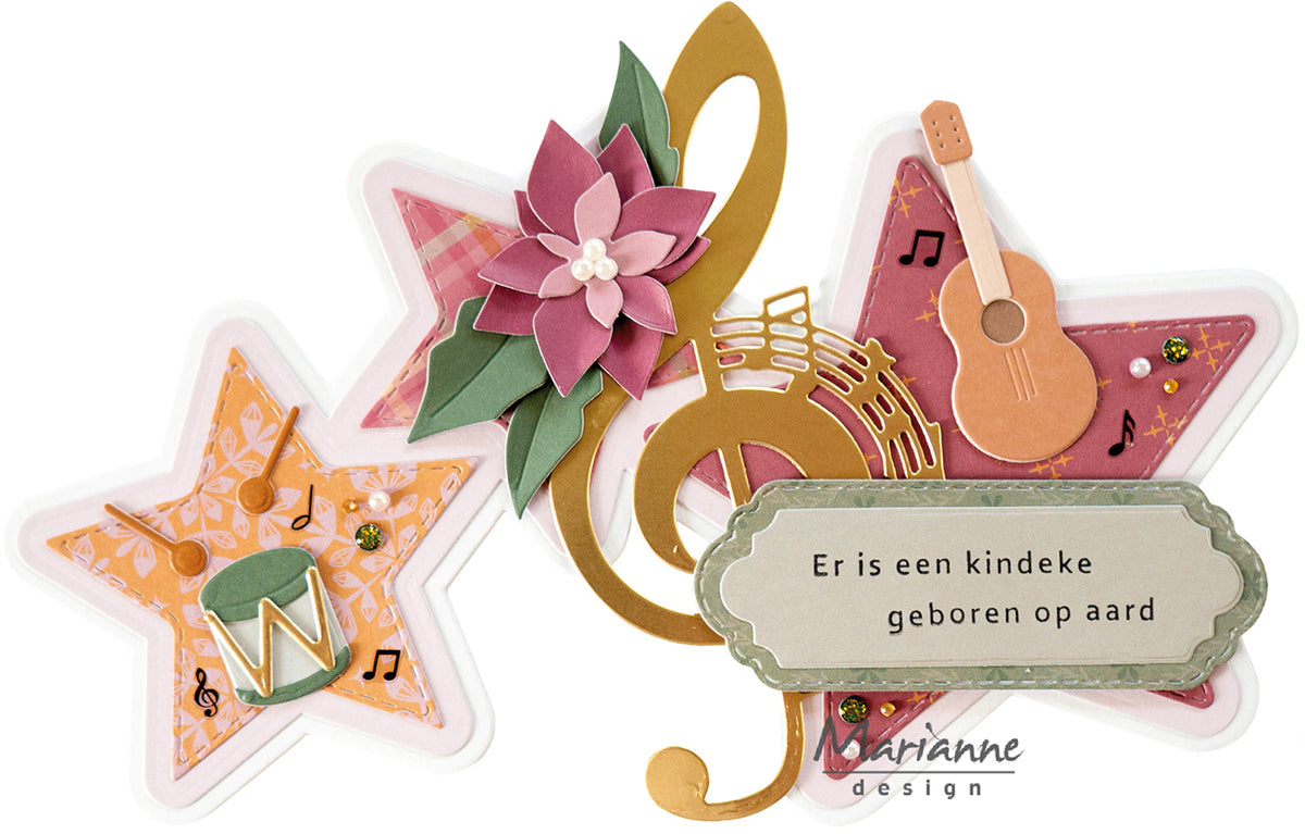 Marianne Design Stickers - Music Notes