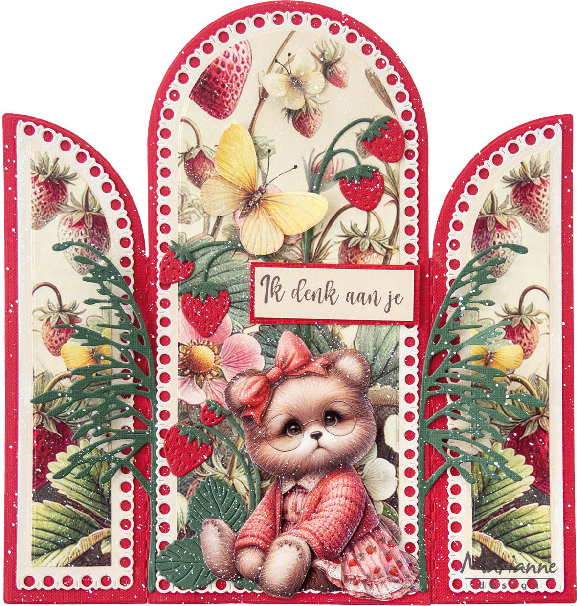 Marianne Design A4 Cutting Sheet - Cute Animals - by Fairybells